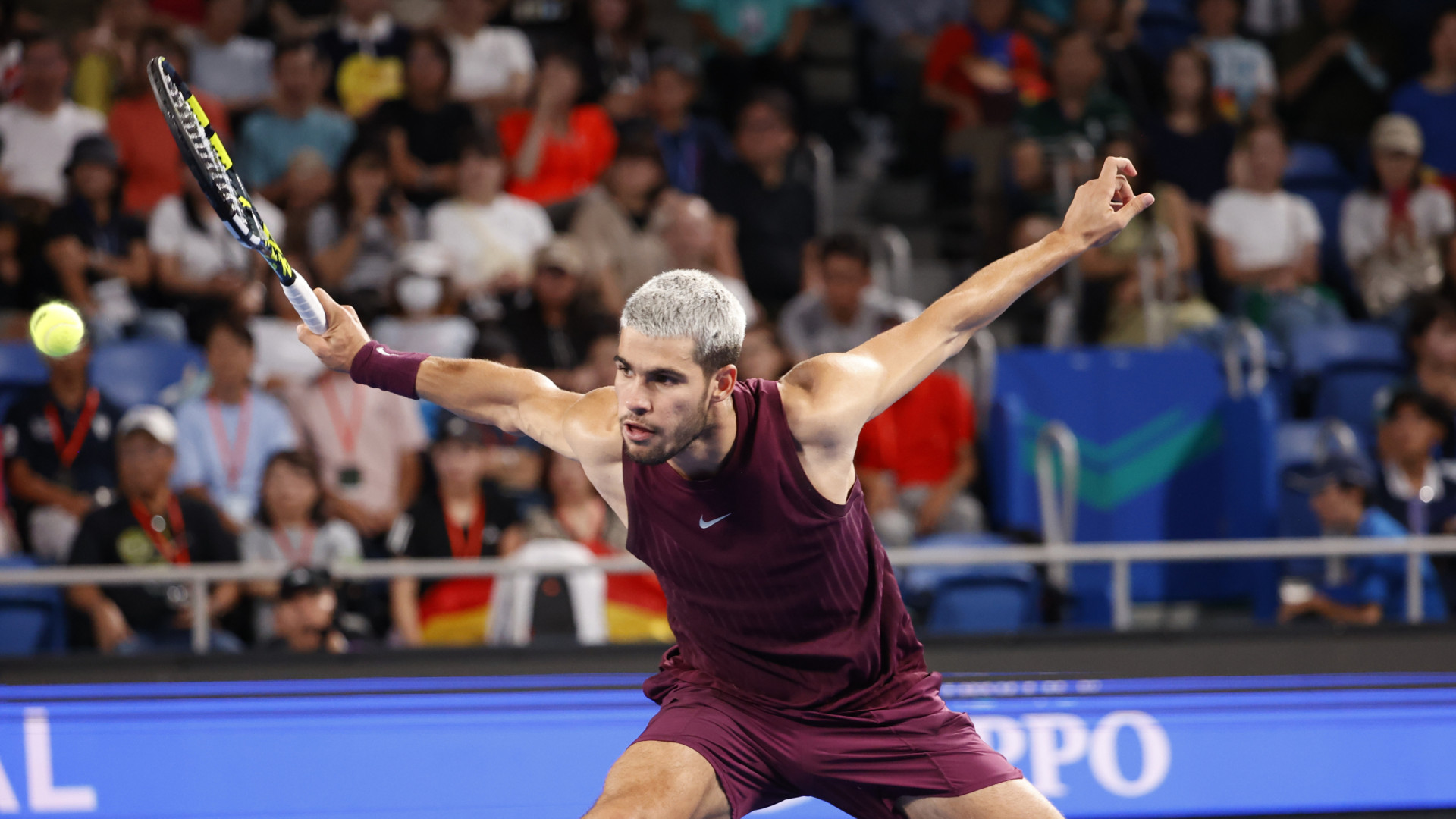 Remontada de Alcaraz ante Ruud para meterse en la final de Tokio