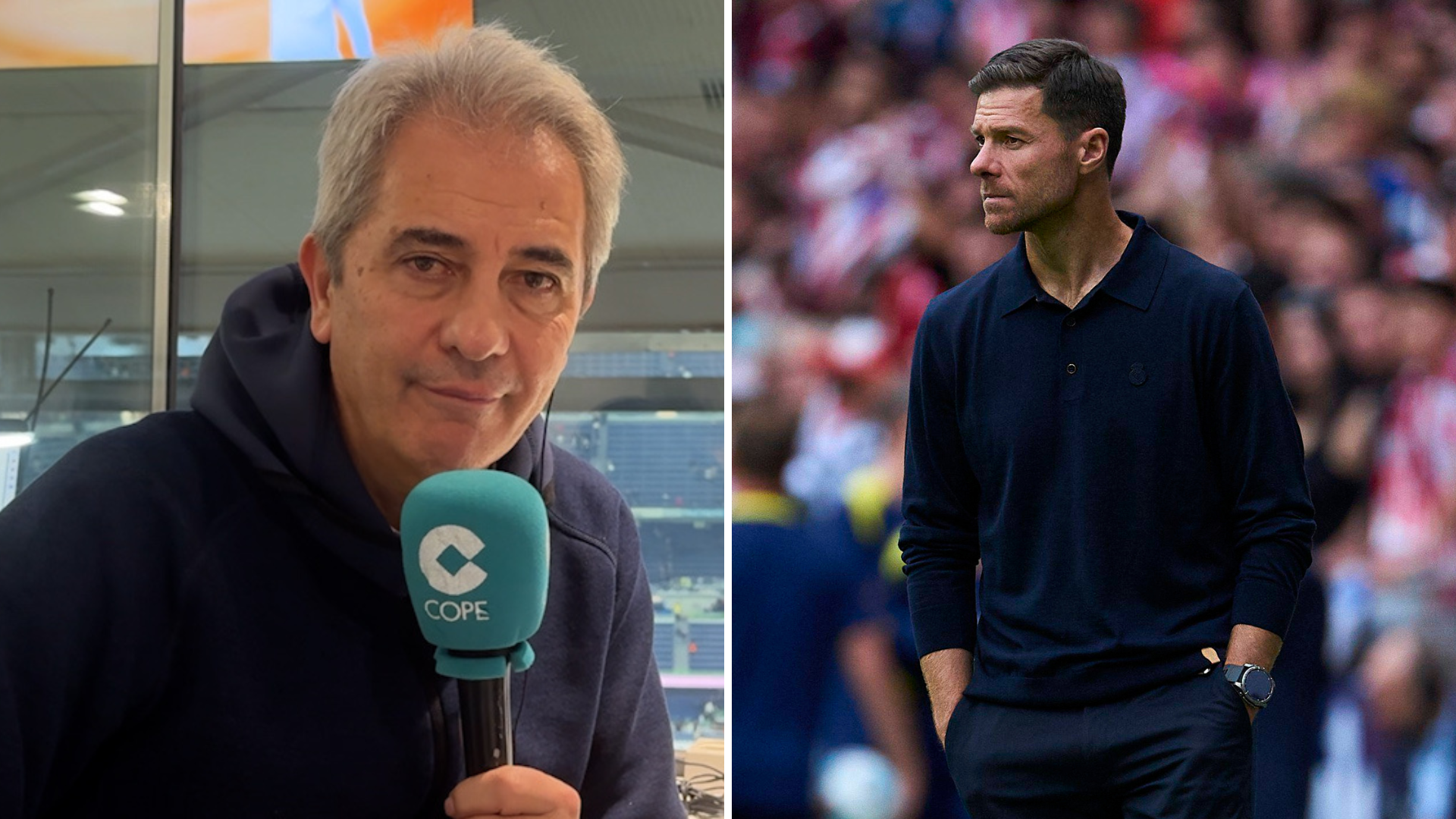 Manolo Lama defiende a Xabi Alonso por delante de los jugadores después de la derrota en el derbi: "Tú no puedes..."