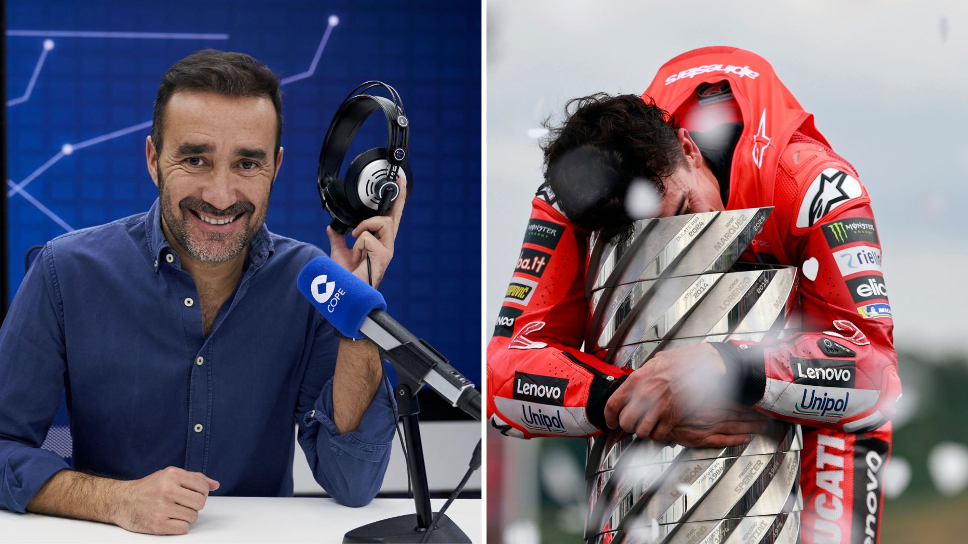 Marc Márquez desvela a Juanma Castaño dónde celebró el Mundial de MotoGP: "El peor antro que te puedas imaginar"