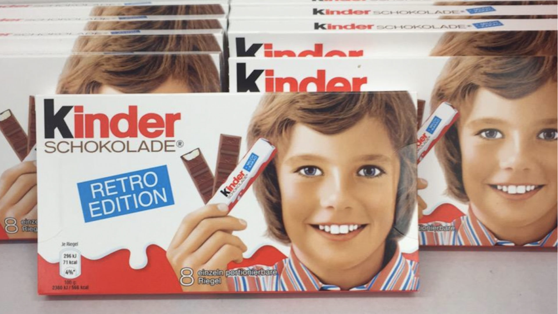 Günter Euringer, el niño de Kinder durante más de 30 años: "Cobré por todo un total de 300 marcos alemanes que me pagaron en dos partes"