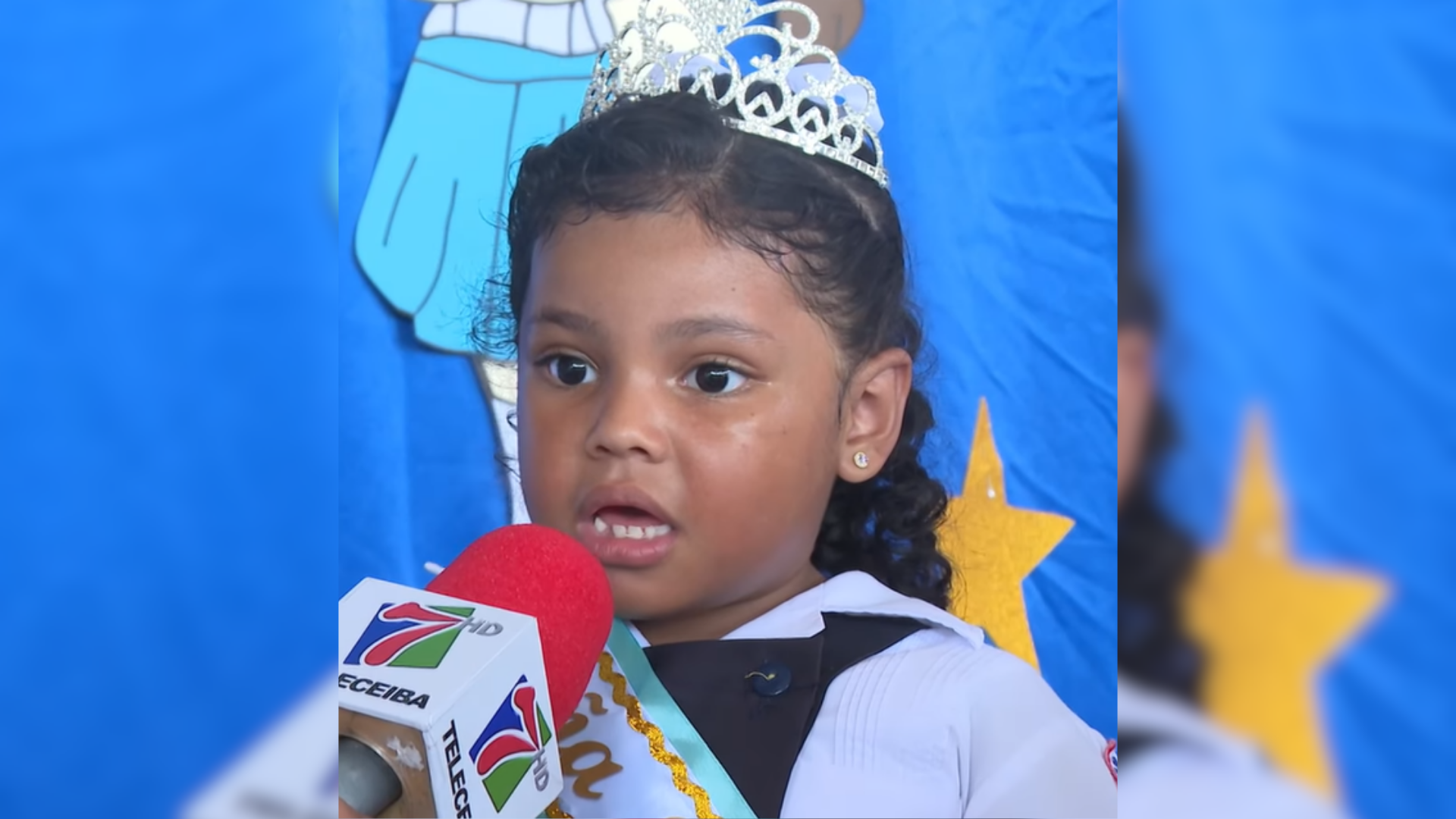 Gladys Alvarado, de 5 años, emociona a Karol G con su discurso en el colegio: "Habló mejor que muchas misses que no saben ni contrastar preguntas básicas"