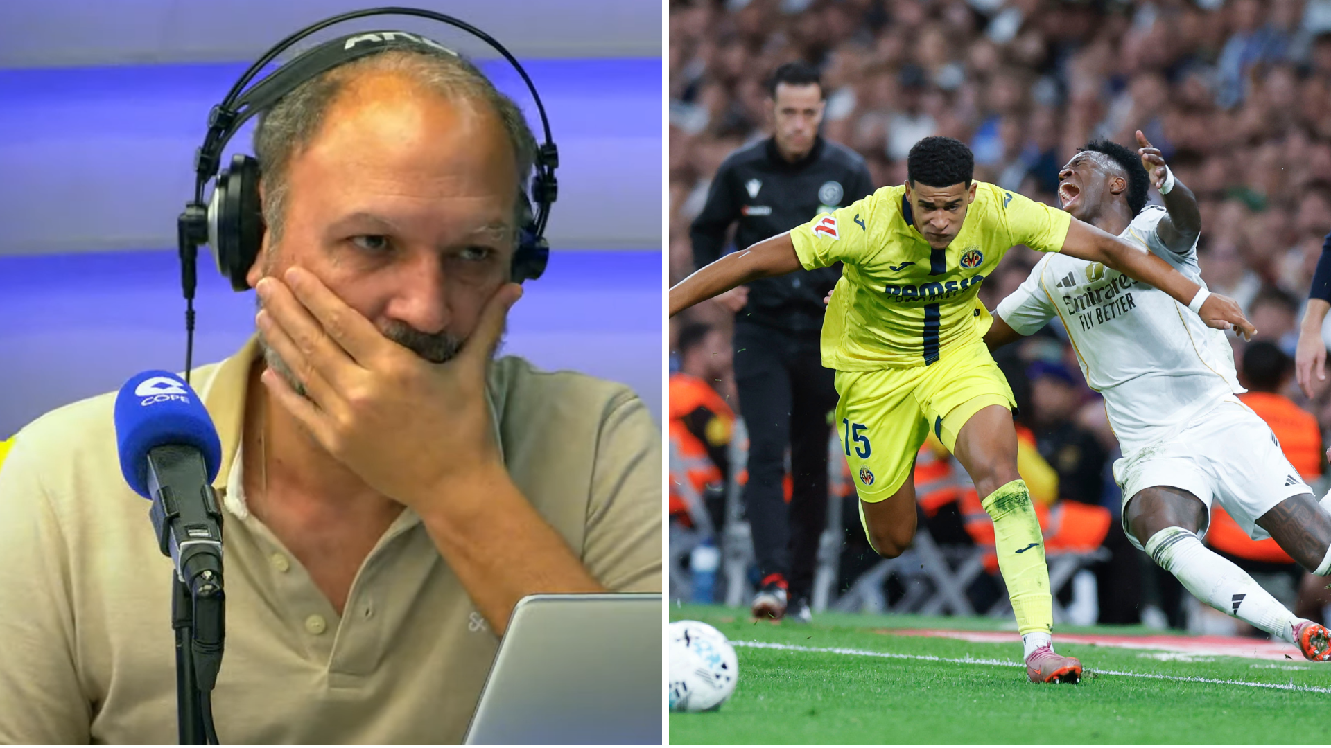 Pedro Martín valora las polémicas del Real Madrid-Villarreal y 'estalla' contra la expulsión a Mouriño: "Se la toman a chufla"
