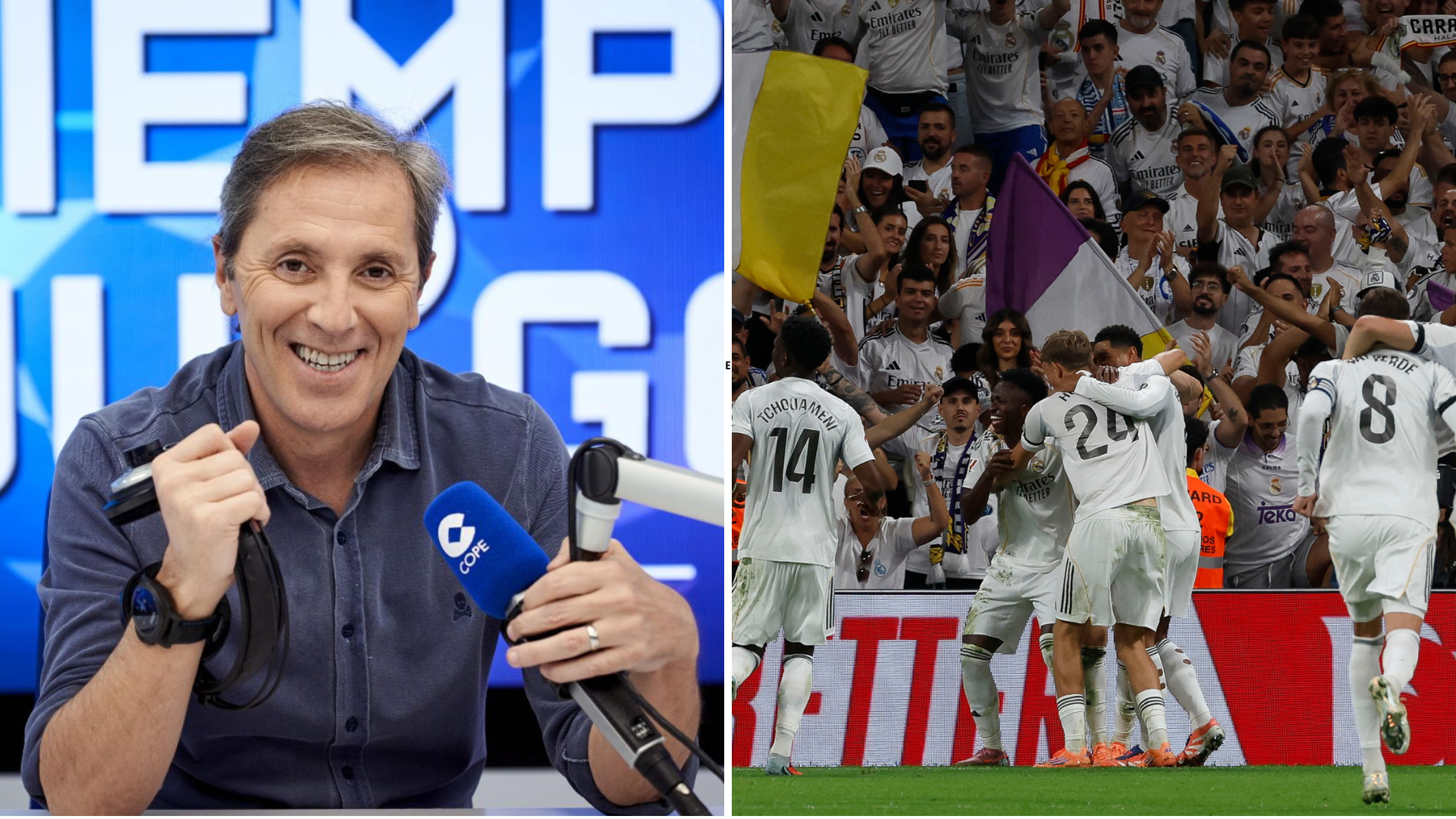 La gran duda que tiene Paco González, director de Tiempo de Juego, a la hora de dar el once ideal de Xabi Alonso: "De todos los que están en el Real Madrid..."