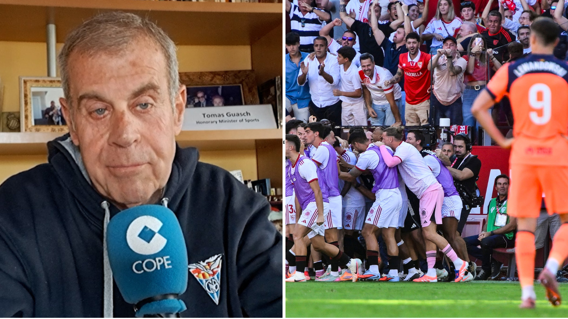 La reacción de Tomás Guasch tras las dos últimas derrotas del Barça "contra dos de blanco": "Aquí hay algo"