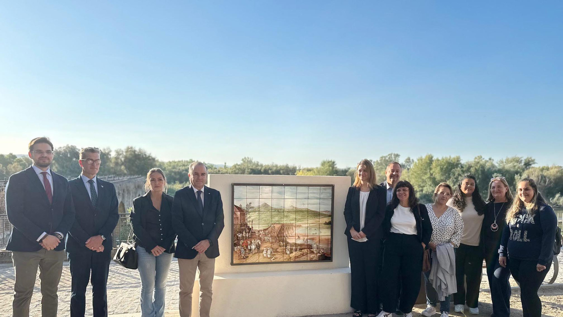 Del Louvre a Talavera de la Reina: un mural para viajar en el tiempo