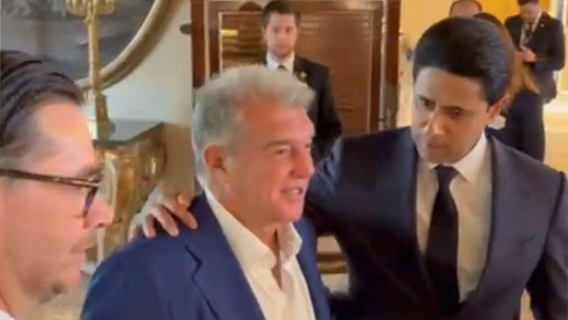 Laporta se abraza con la ECF, pero a la Superliga no le preocupa