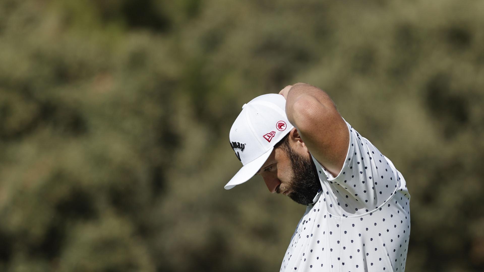Jon Rahm arranca en Madrid lejos de los líderes y peleado con el viento: "Si juego mal no disfruto en ningún lado"