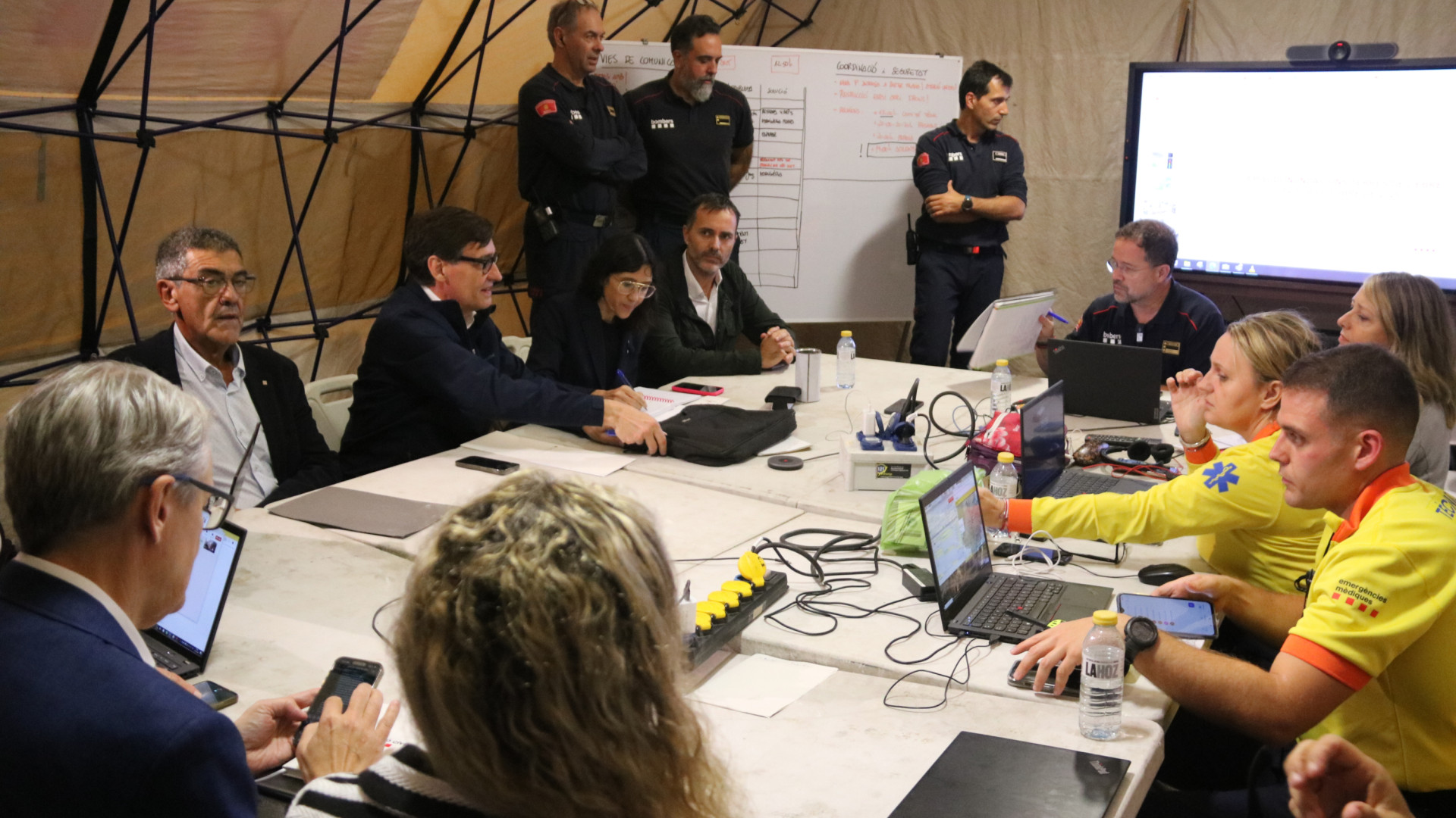 Illa activa 60 millones en ayudas y prorroga las restricciones en el Ebro tras las inundaciones