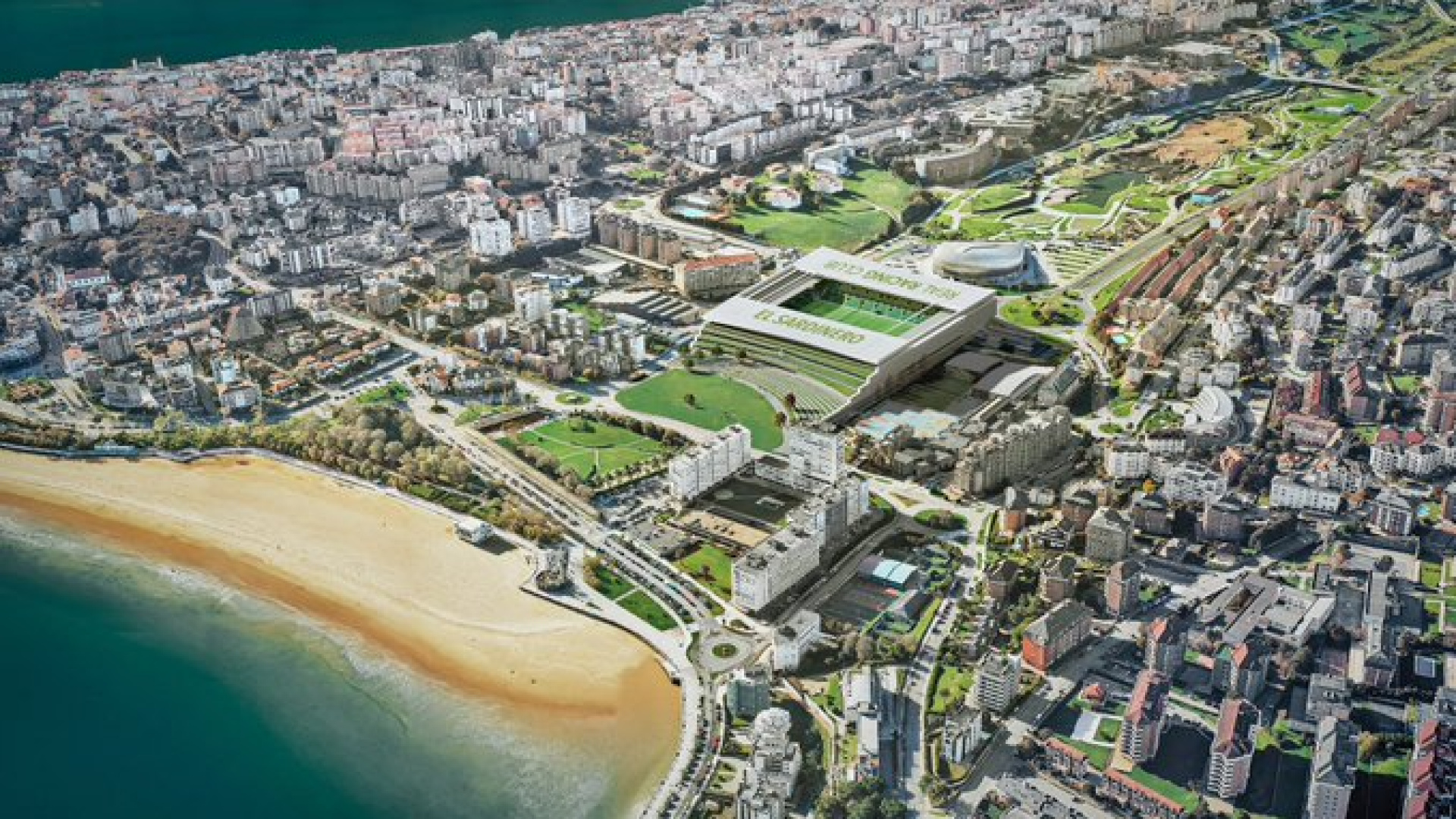 El Racing presenta el proyecto del 'Nuevo Sardinero' que costaría 68 millones