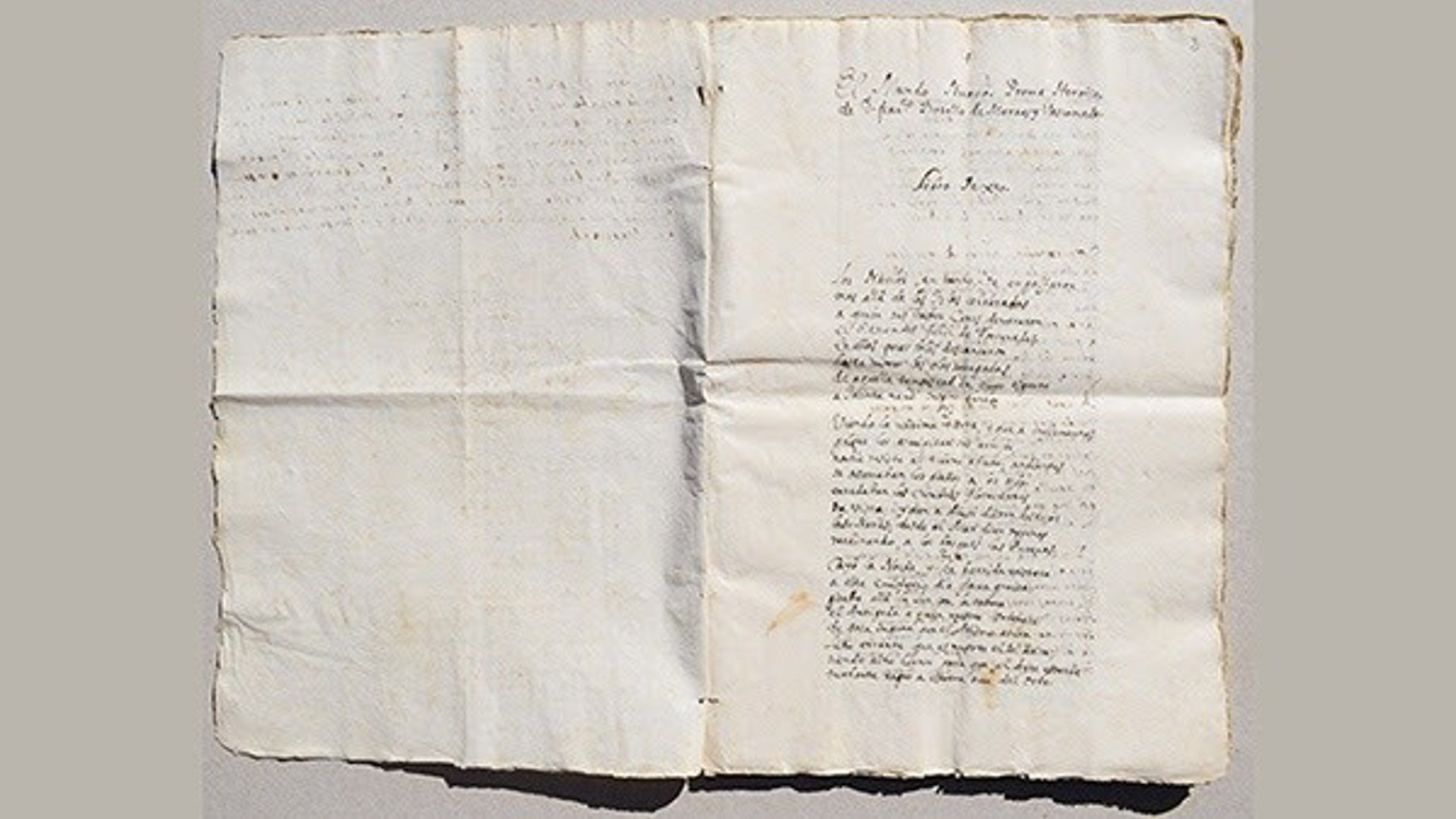 Descubierto en Montserrat un manuscrito "inédito" de un poema sobre los viajes de Colón