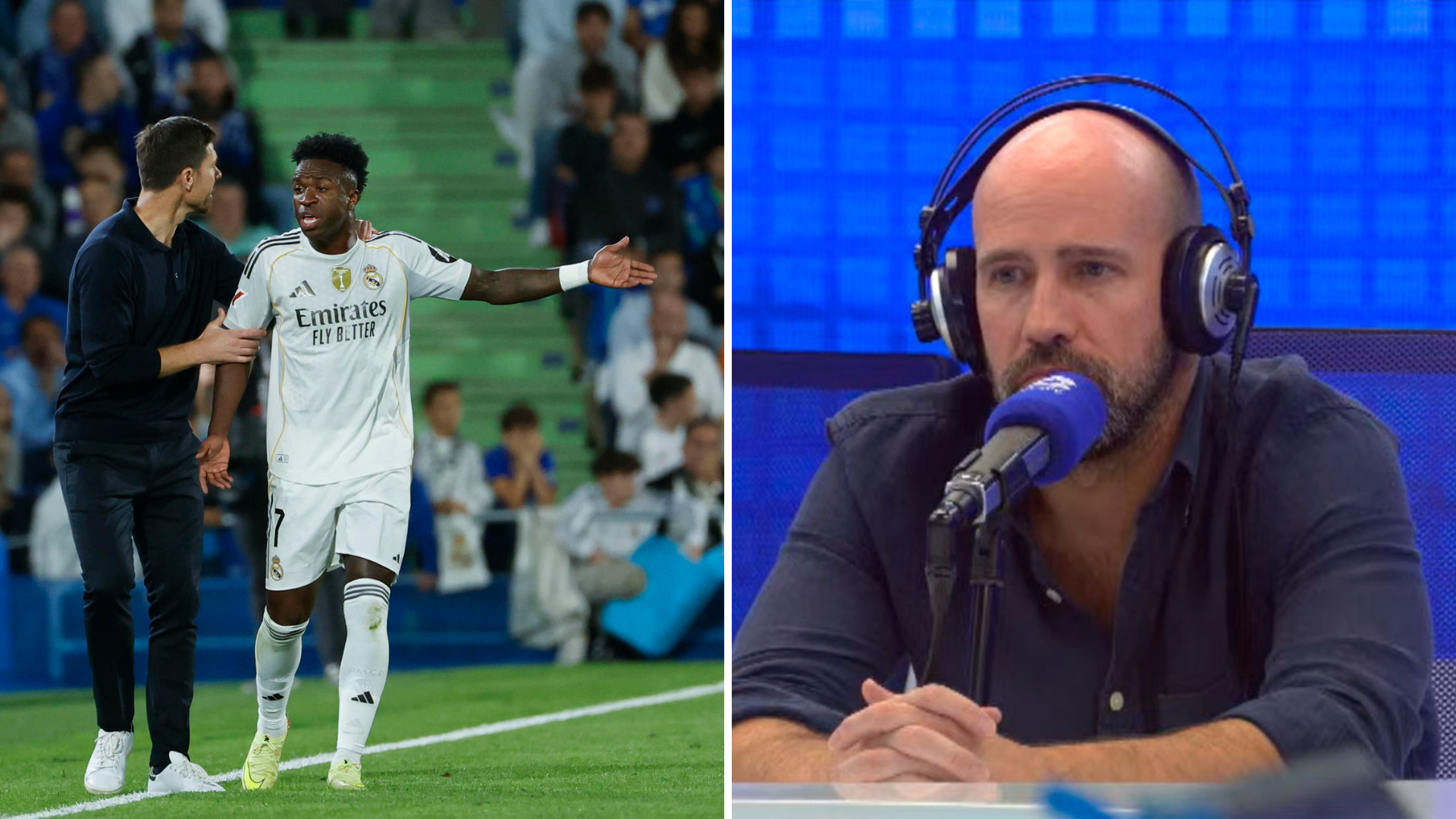 Gonzalo Miró (44): "Vinicius no va a cambiar, pero no le pasa factura con los arbitrajes"