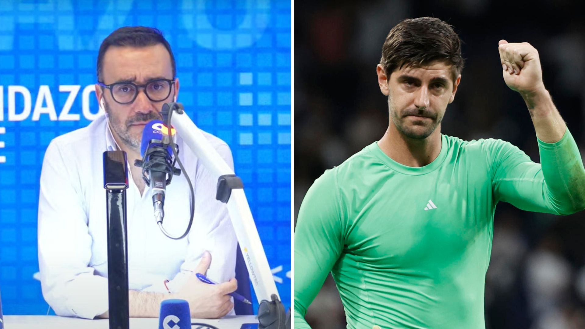 Juanma Castaño, director de El Partidazo de COPE: "La portería puede marcar la diferencia en el Clásico y ahí el Real Madrid tiene a Courtois"
