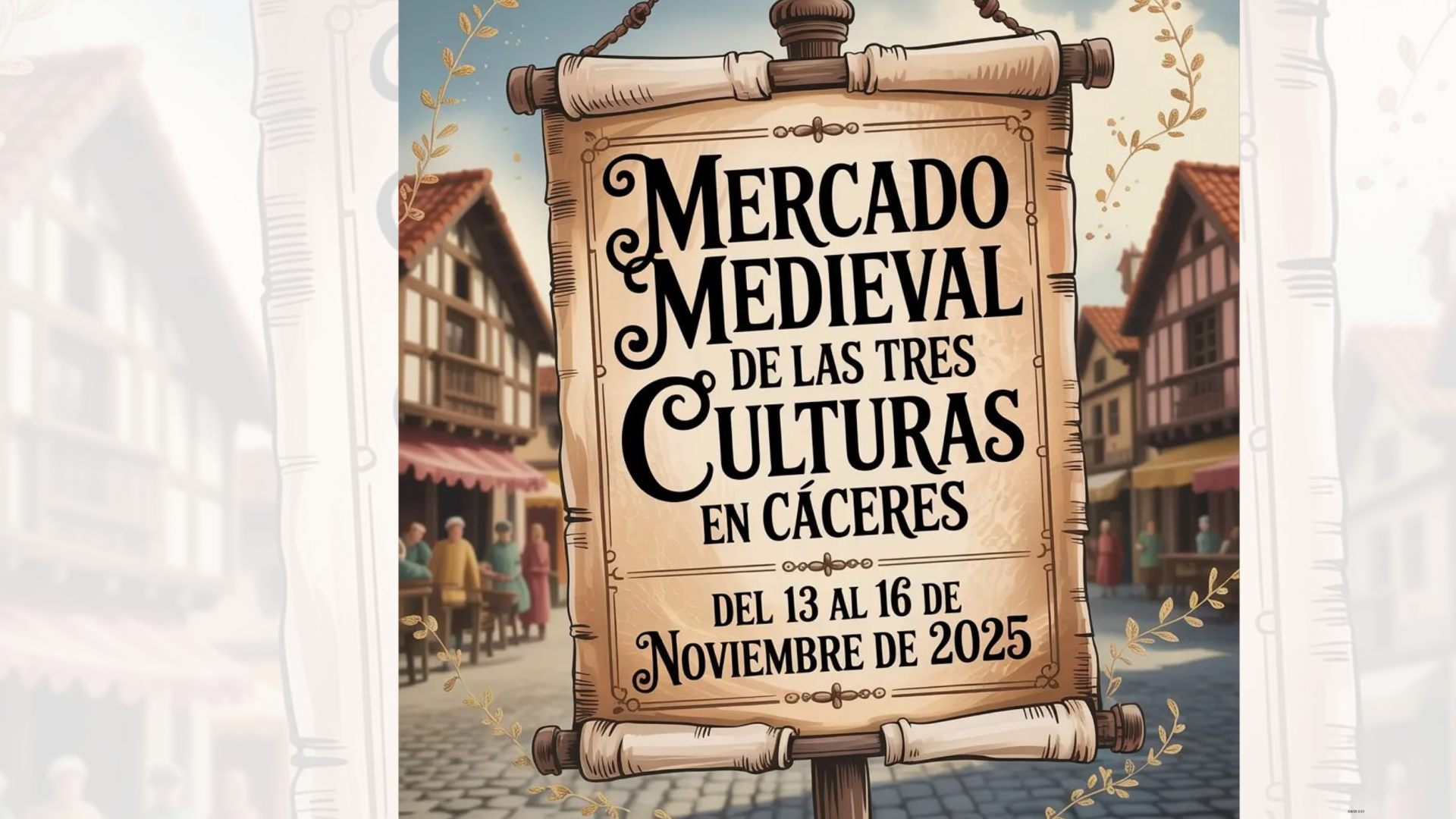 Suspenden el mercado medieval de las tres culturas en Cáceres