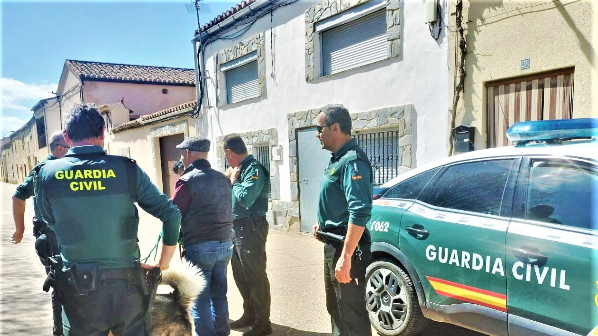 Aumentan las intervenciones de la Guardia Civil para asistir a mayores en la provincia de Zamora