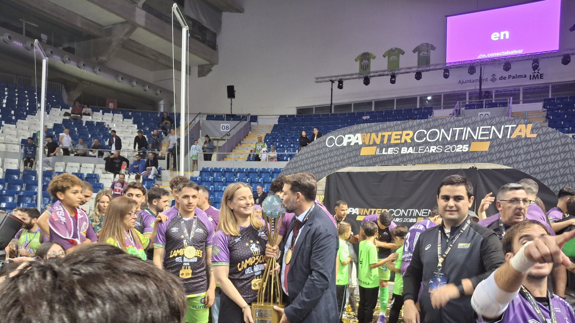 José Tirado: "Nuestra afición estuvo brutal y doy la enhorabuena también a Peñarol por la gran final que hicieron"