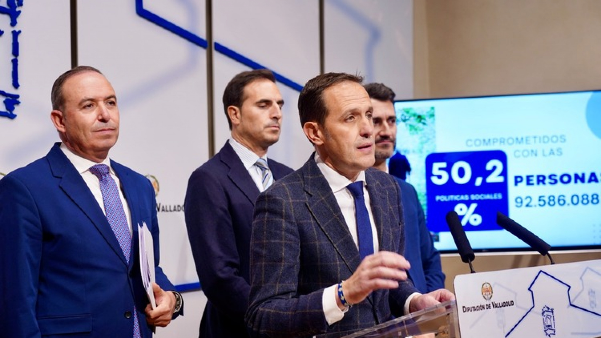 La Diputación de Valladolid aprueba el mayor presupuesto de su historia con 184 millones de euros centrados en las personas y los municipios