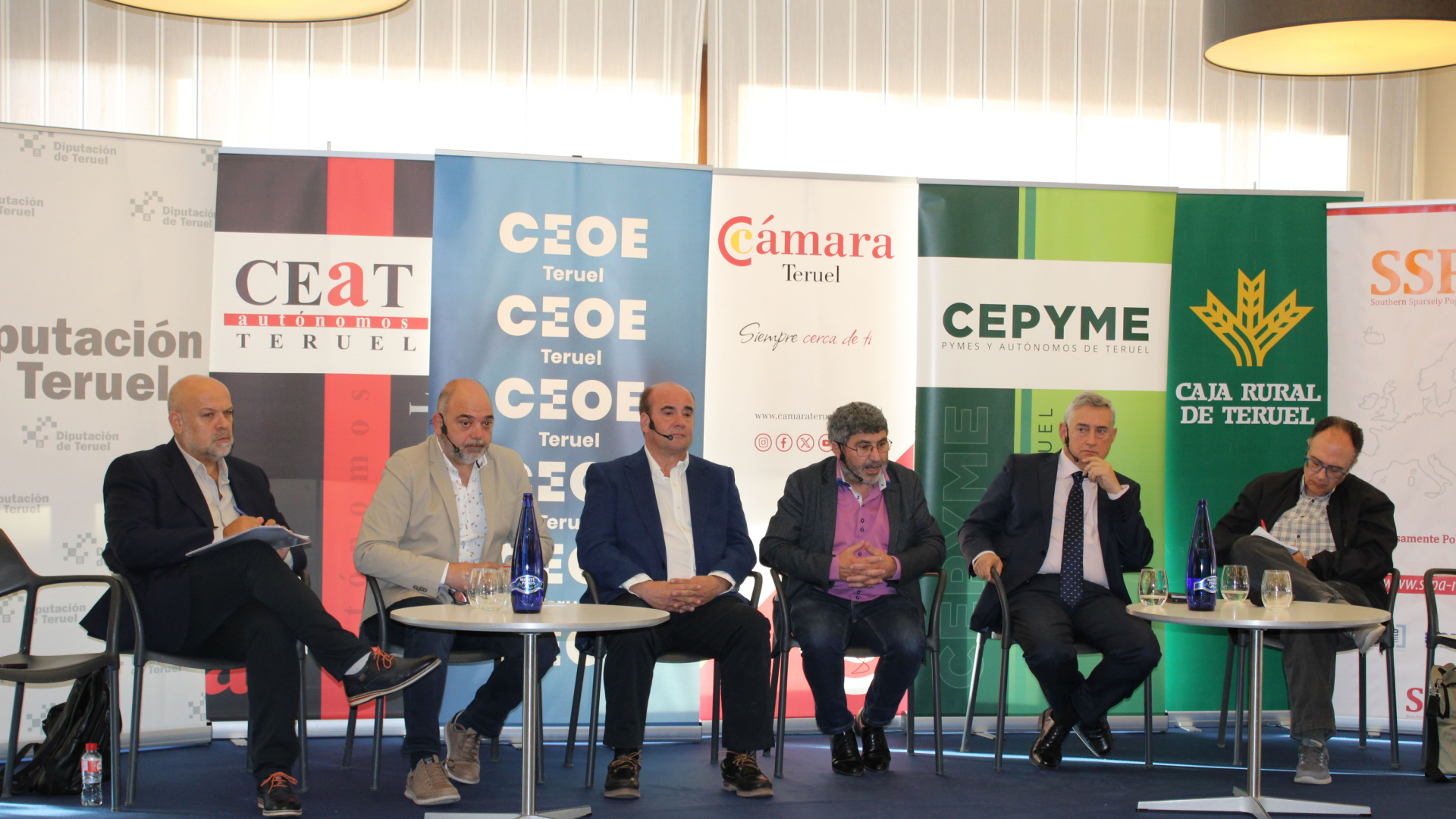 Jesús Blasco, presidente de Cepyme Teruel: "Es una falta total de voluntad política"