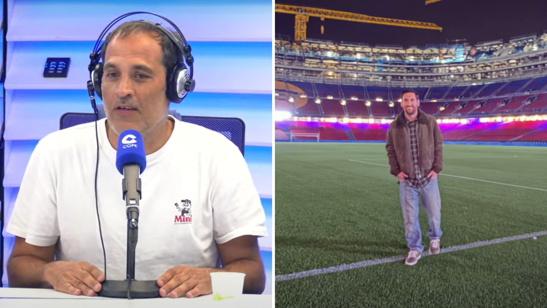 La hipótesis de David Sánchez tras la 'vuelta' de Messi al Camp Nou: "Su intención es influir en las próximas elecciones"