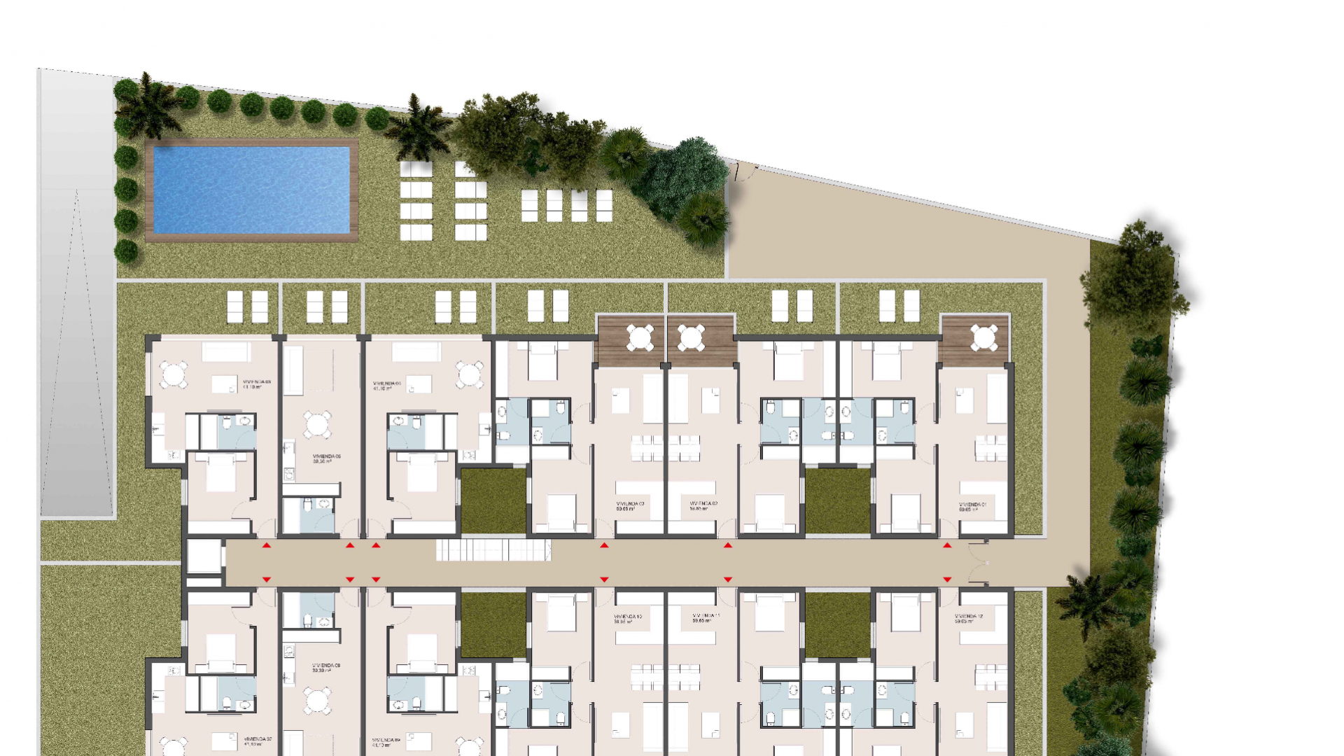 Avanza en Xàbia la construcción de 82 viviendas de protección pública