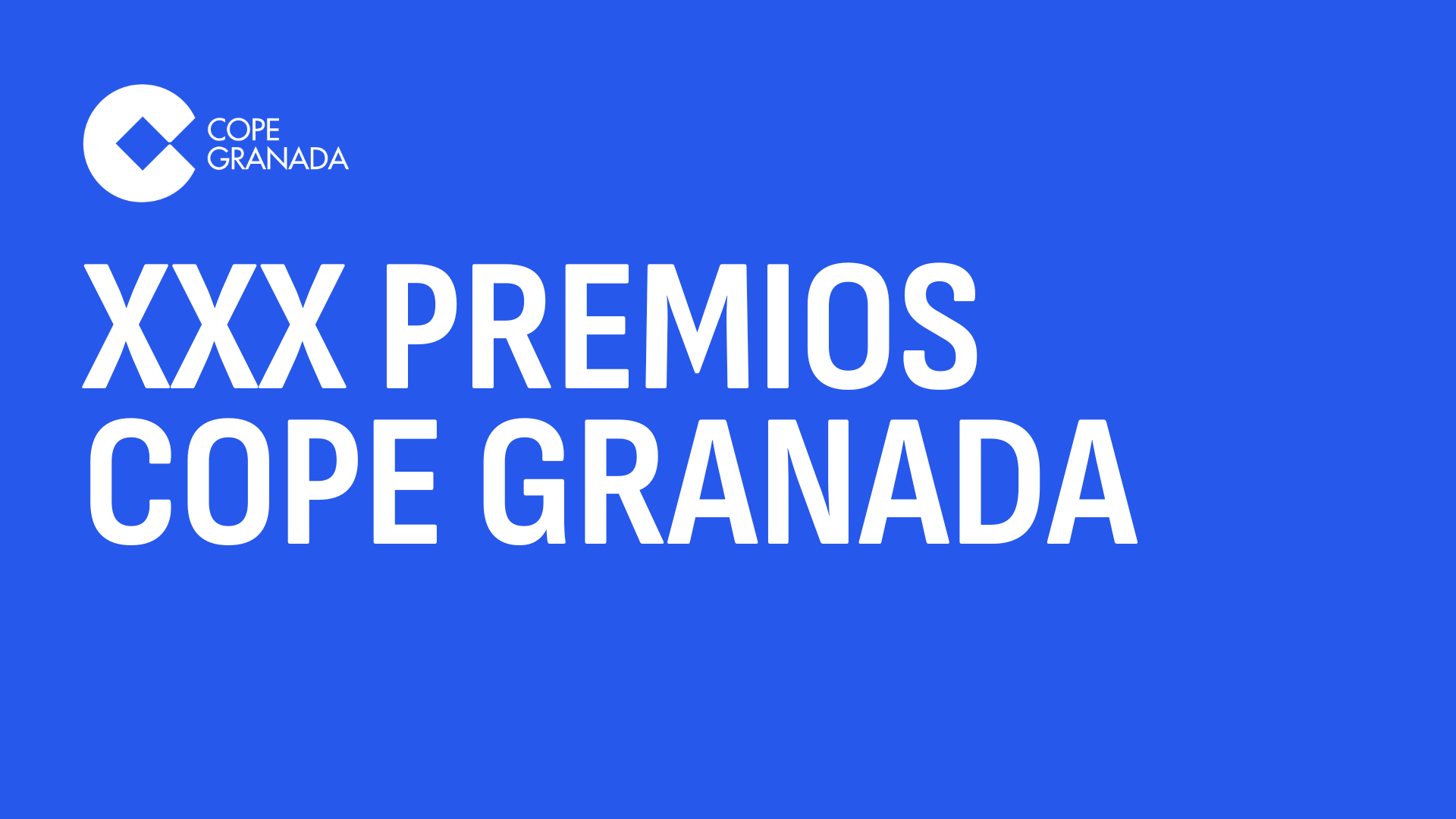 Conoce los galardonados de los XXX Premios COPE Granada