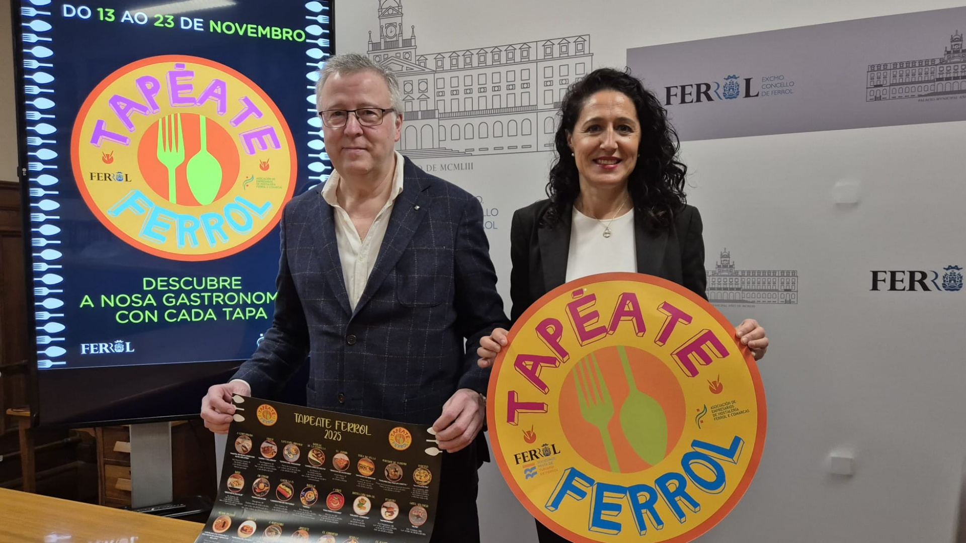 Regresa 'Tapéate Ferrol', con 24 locales y el objetivo de superar las 16.000 tapas vendidas en diez días