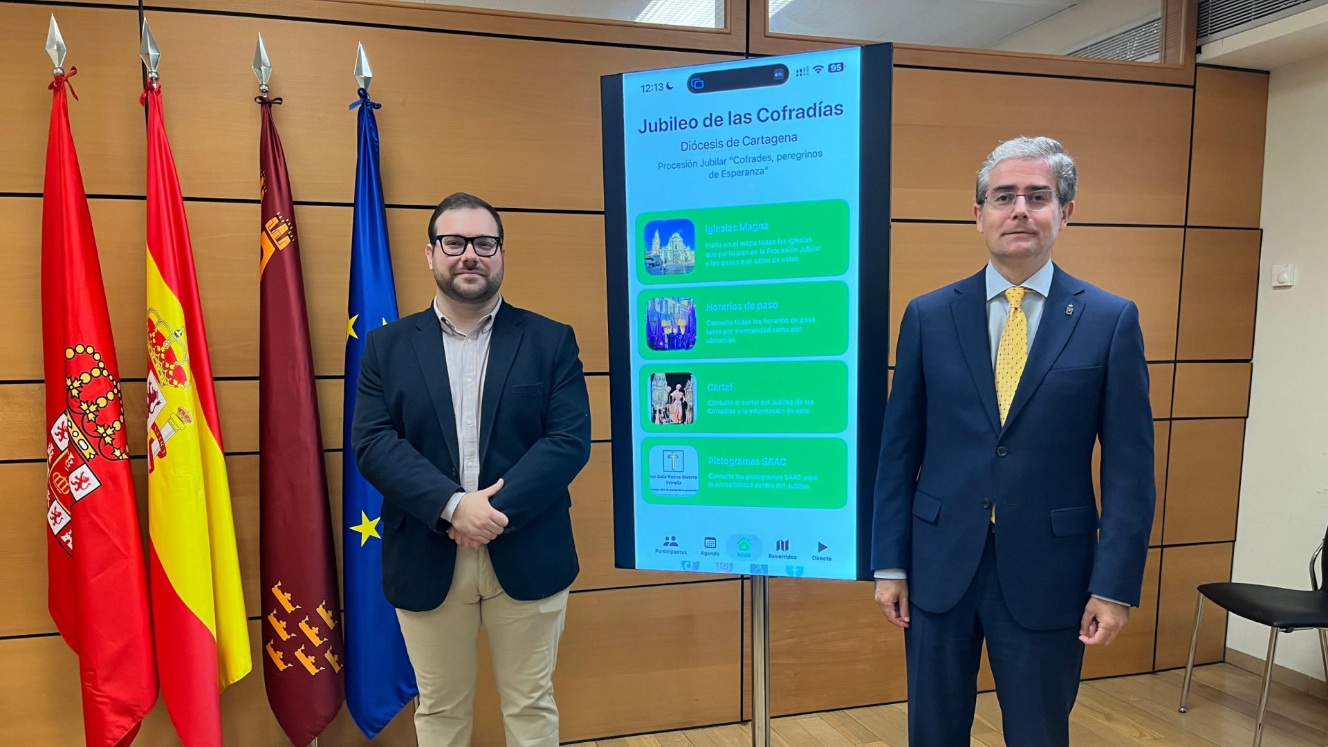 La procesión Magna de Murcia estrena una app para seguirla en tiempo real