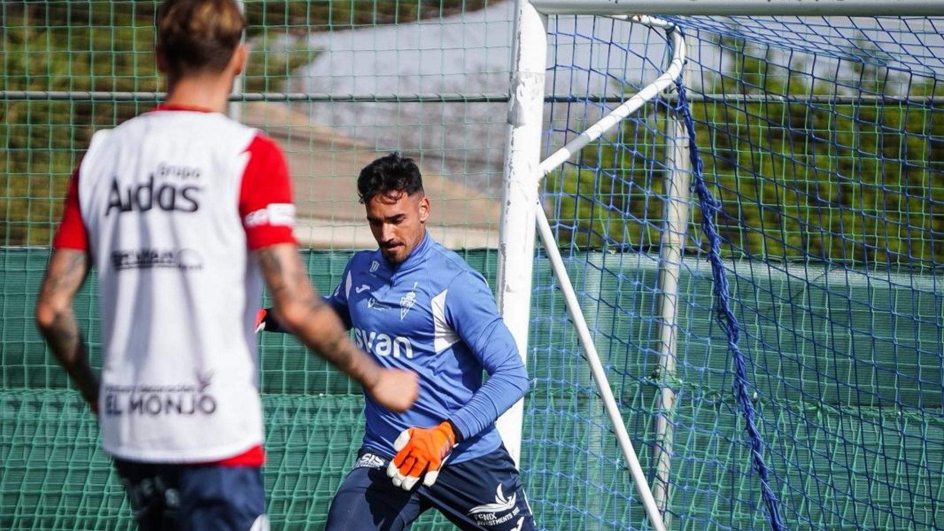 Gazzaniga radiografía al nuevo Real Murcia: "Ahora parece que todo está de nuestro lado"