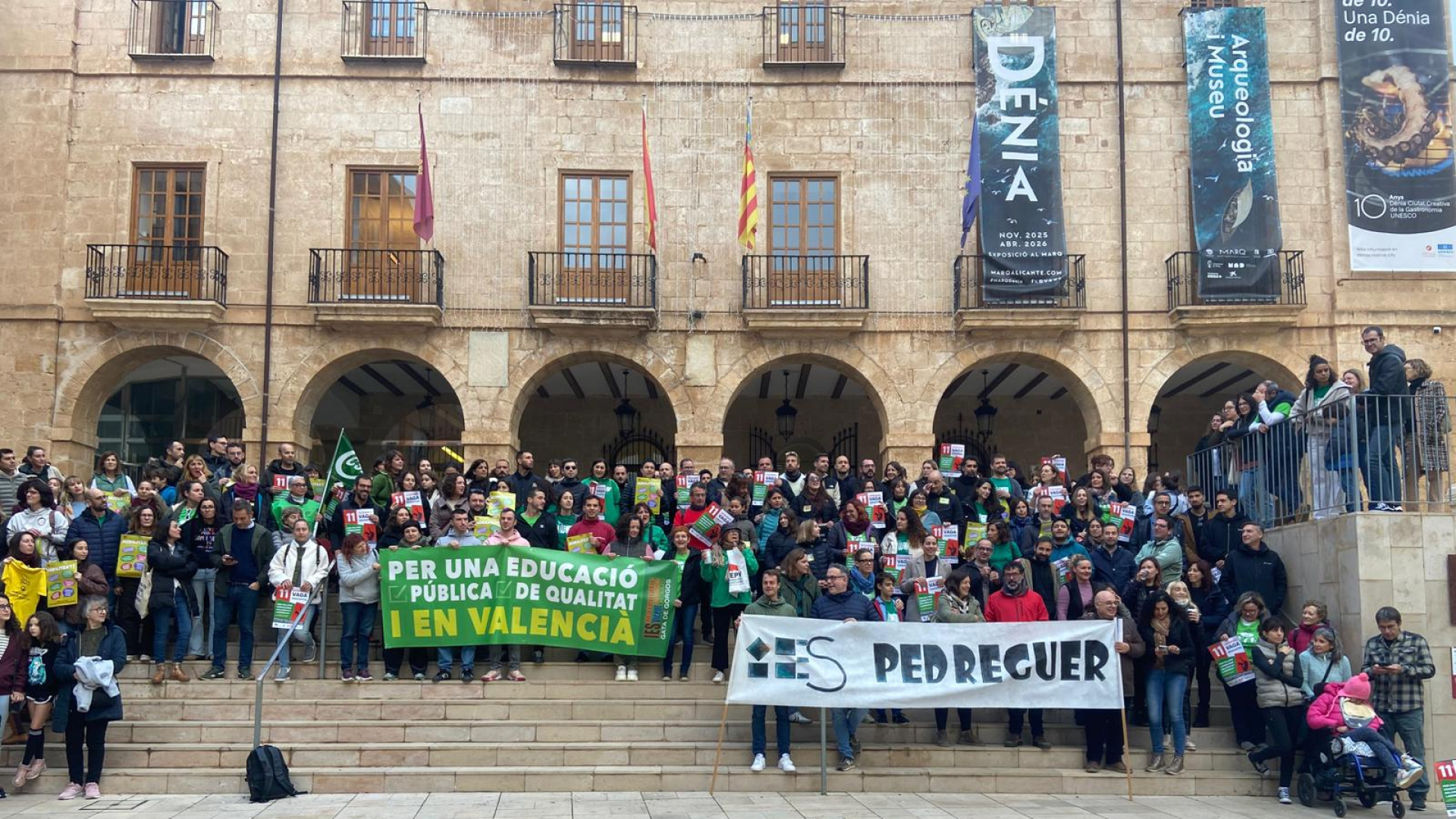 La educación pública valenciana convoca una huelga indefinida a partir del 11 de mayo