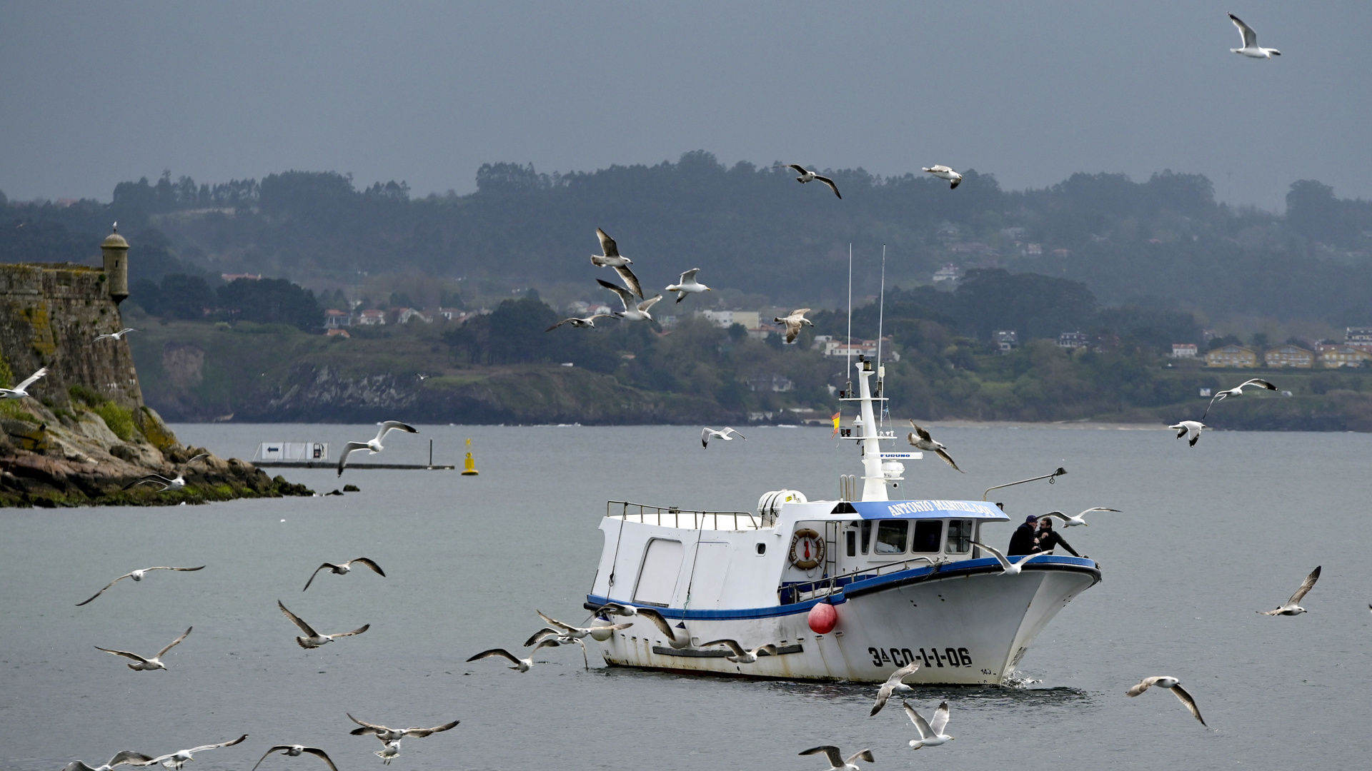 La pesca en A Coruña vive una situación crítica por la sucesión de temporales: "No recuerdo nunca un año como este"