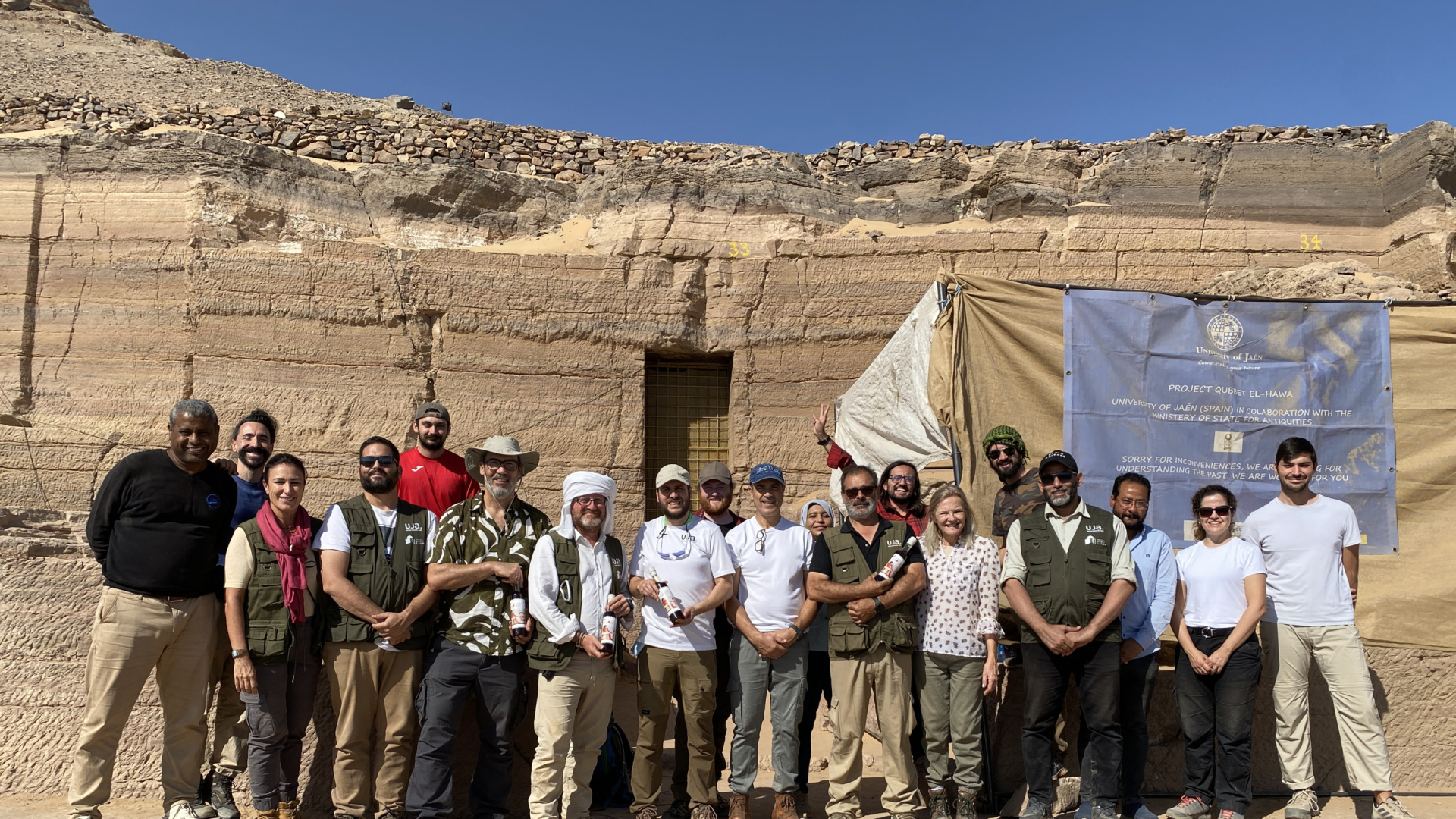 El "oro líquido" de Jaén se alía con los faraones para desenterrar los secretos de Egipto