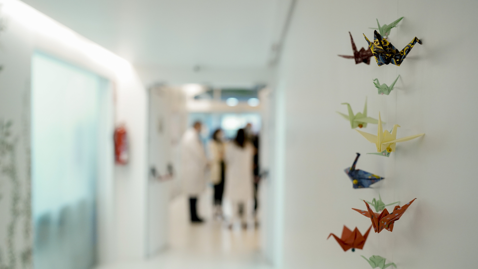 Jesús, padre de Blanca, de 2 años, ingresada desde noviembre en el hospital donde pasa la Navidad: "Somos de Valladolid y como tiene más hermanos, nos hemos venido toda la familia"