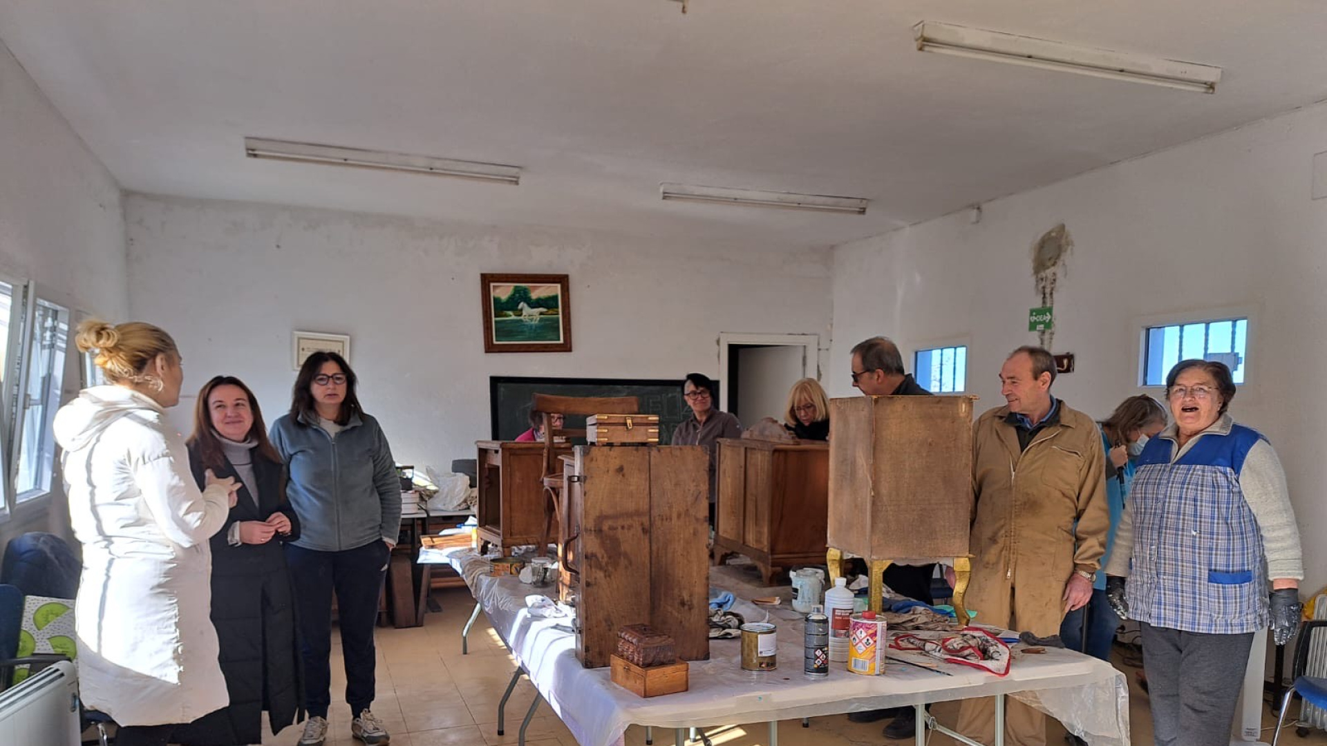 Lugo pon en valor o patrimonio doméstico coa restauración de mobles no Burgo