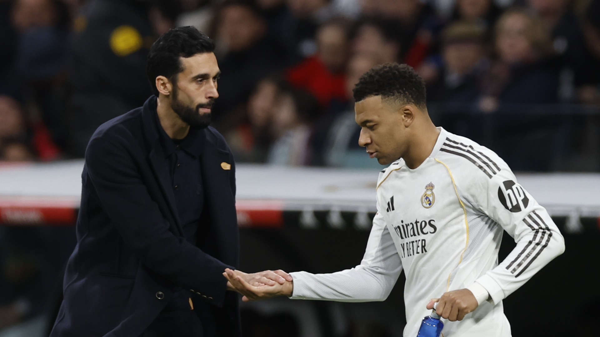 Mbappé pidió explicaciones a Arbeloa por su suplencia en el derbi