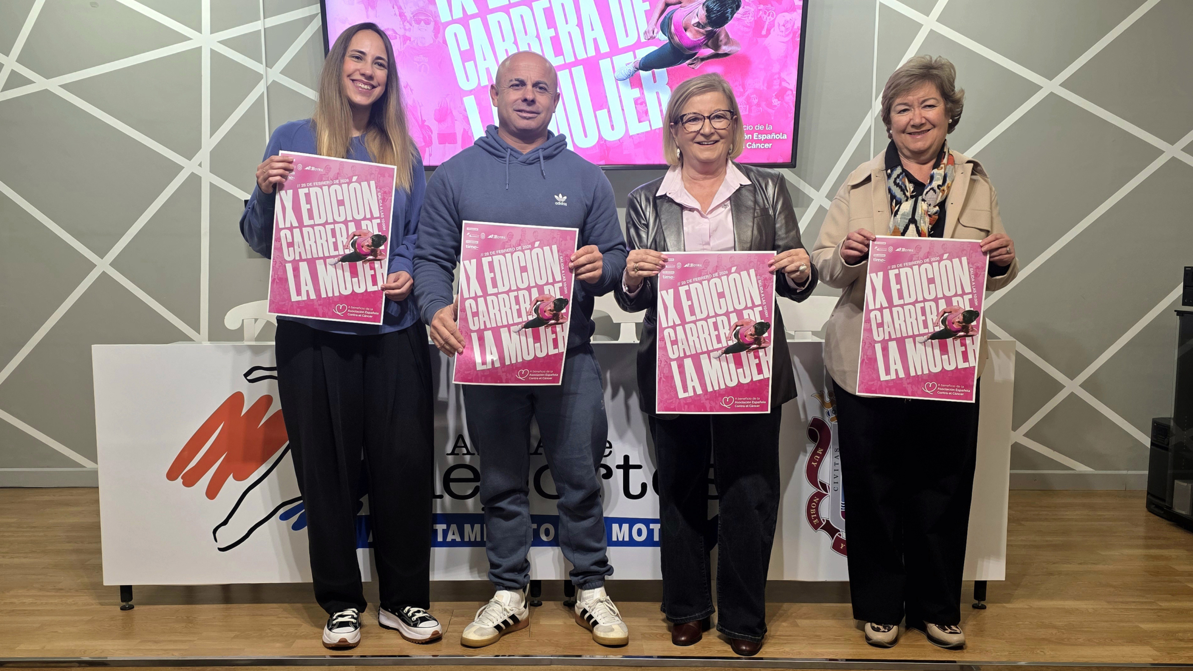 La IX Carrera de la Mujer se celebrará el 28 de febrero a beneficio de la Asociación Española Contra el Cáncer
