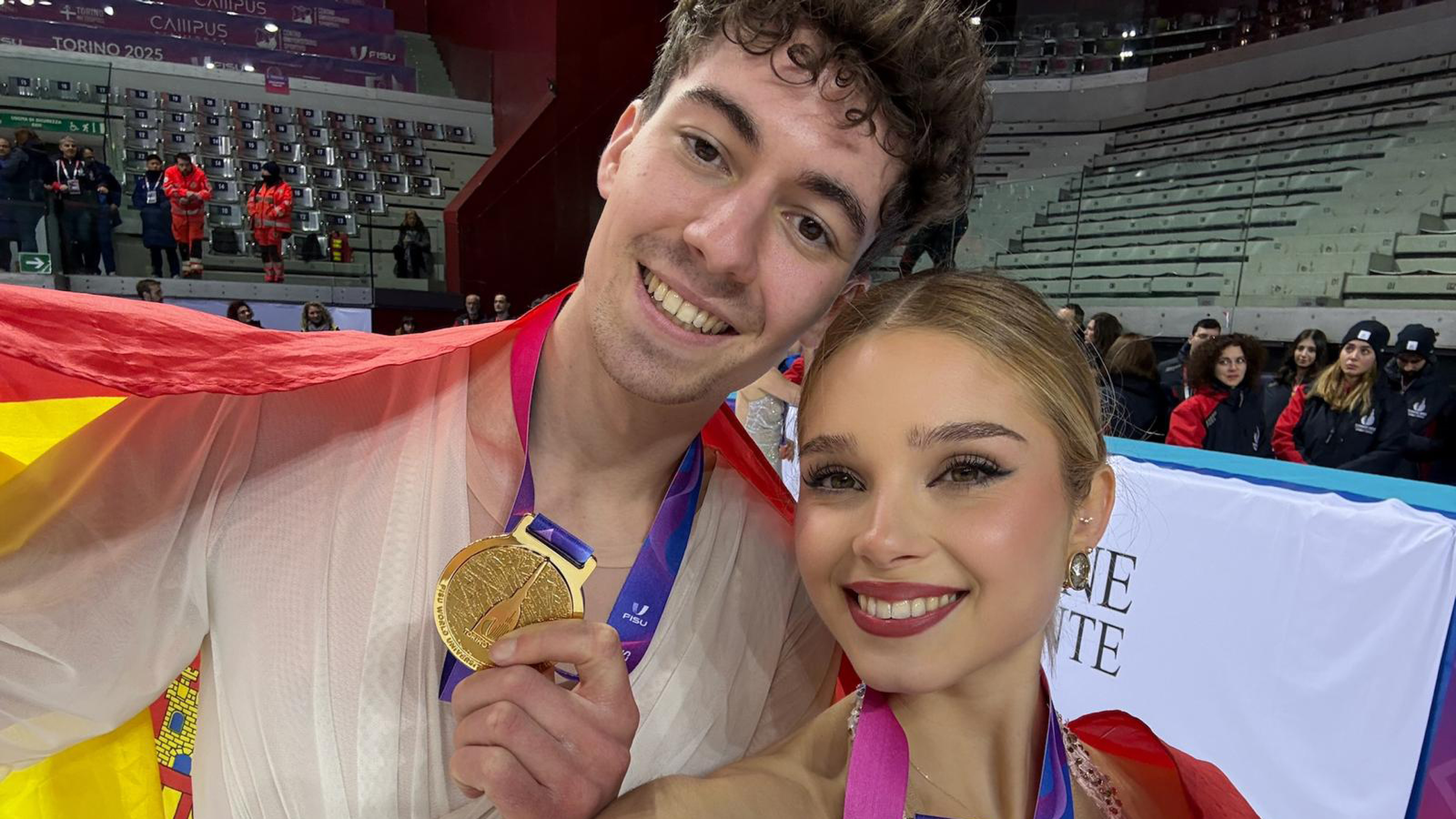 La patinadora Sofía Val, vecina de Torrelodones, en los Juegos Olímpicos de Invierno: "Nos sentimos con mucha confianza"