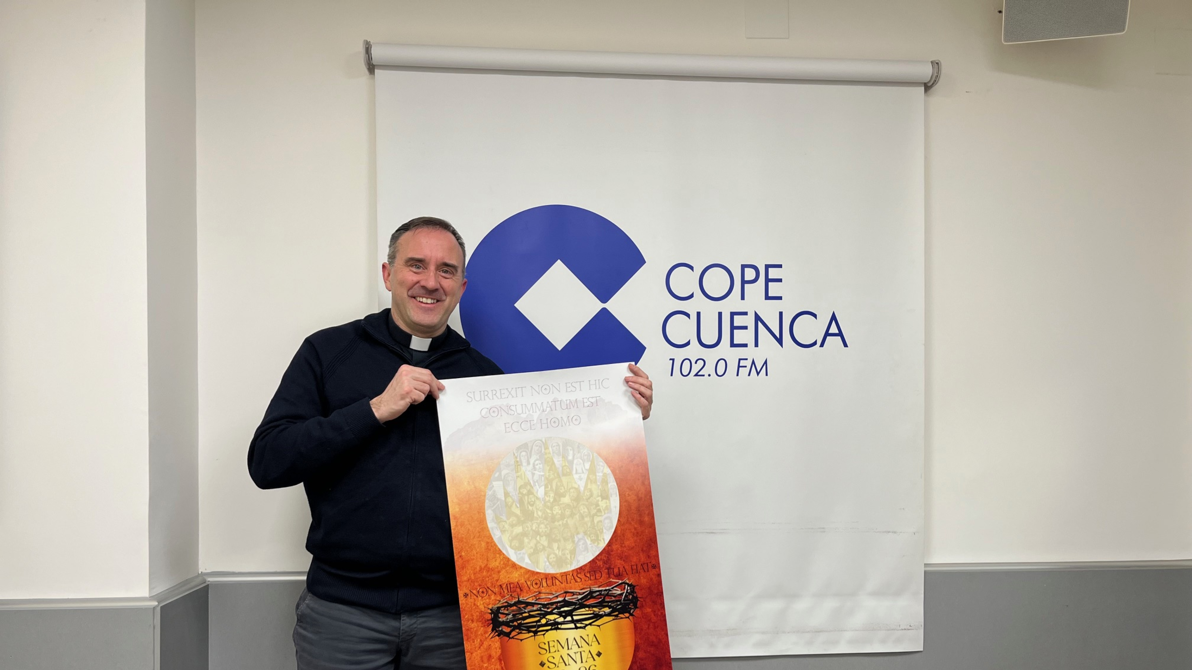 Un cartel para la Semana Santa de Cuenca 2026 que clama por la unidad: "Para que sean uno"