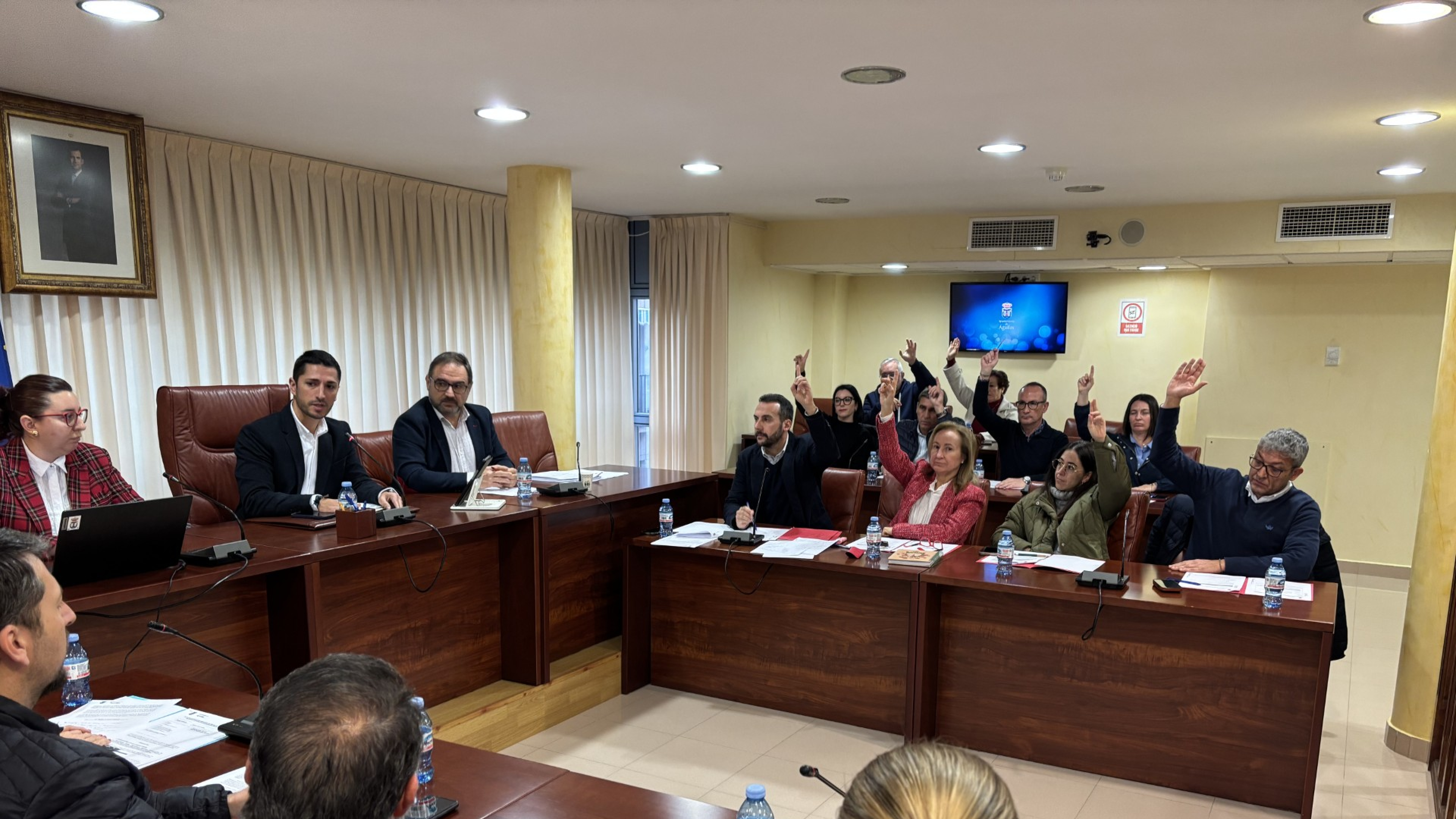 Aprobado por 40,3 millones de euros el presupuesto municipal de Águilas para 2026