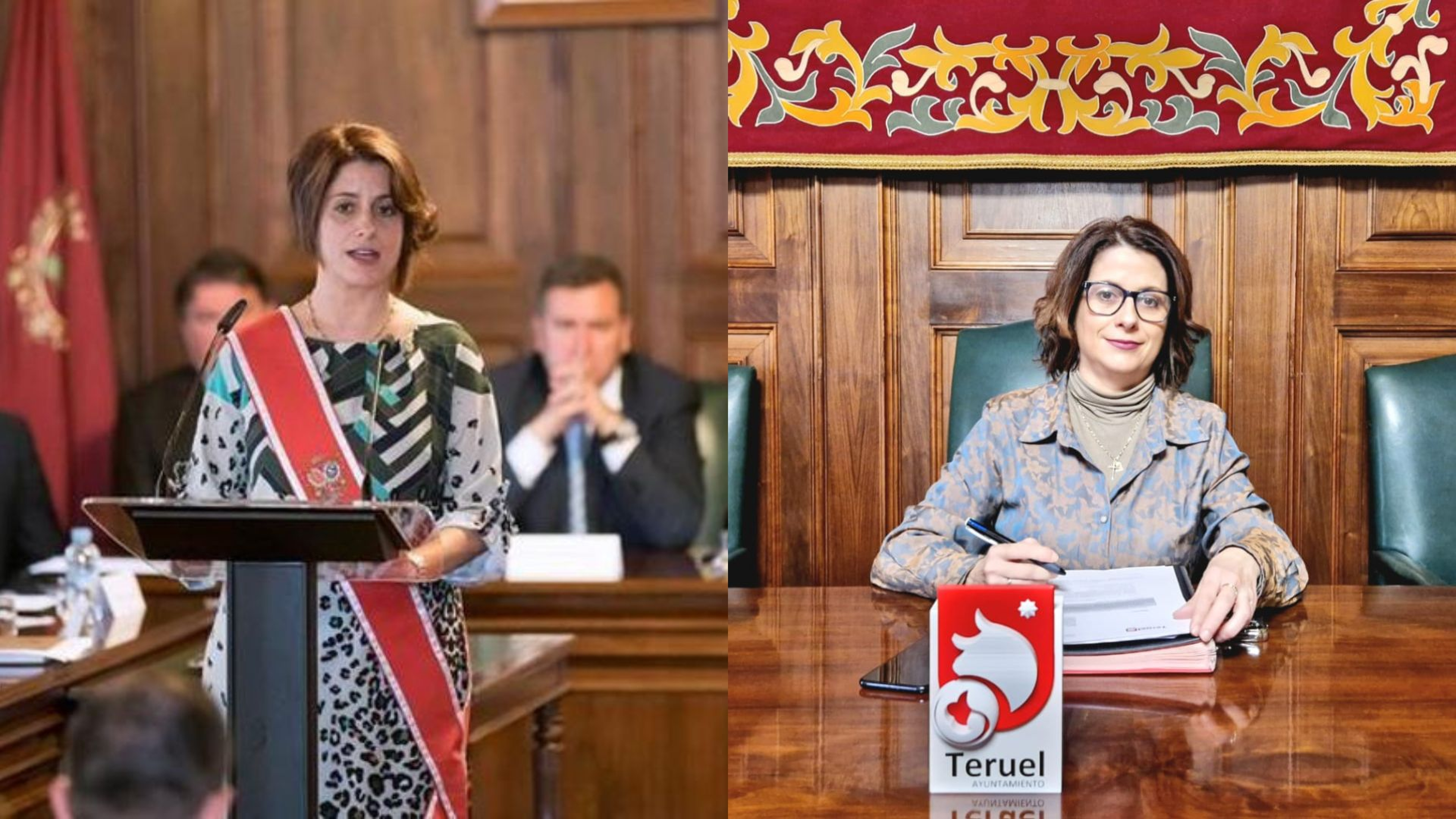 Emma Buj cumple diez años en como la alcaldesa de Teruel: “Hoy la ciudad es mejor”