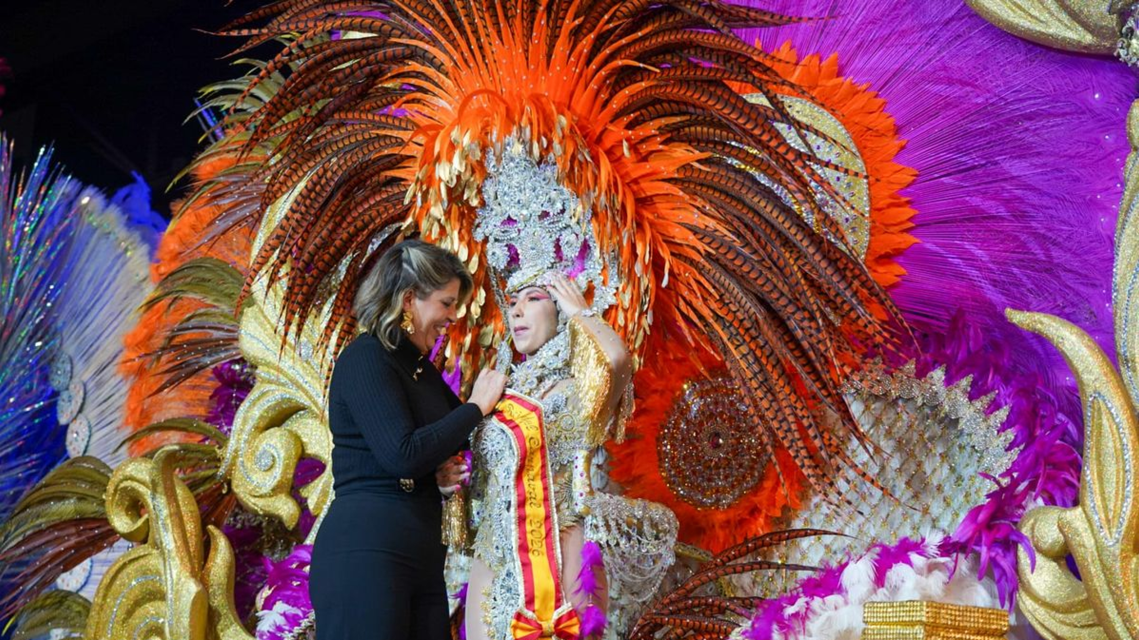 Aitana García se corona Reina del Carnaval de Cartagena con una fantasía de inspiración maya