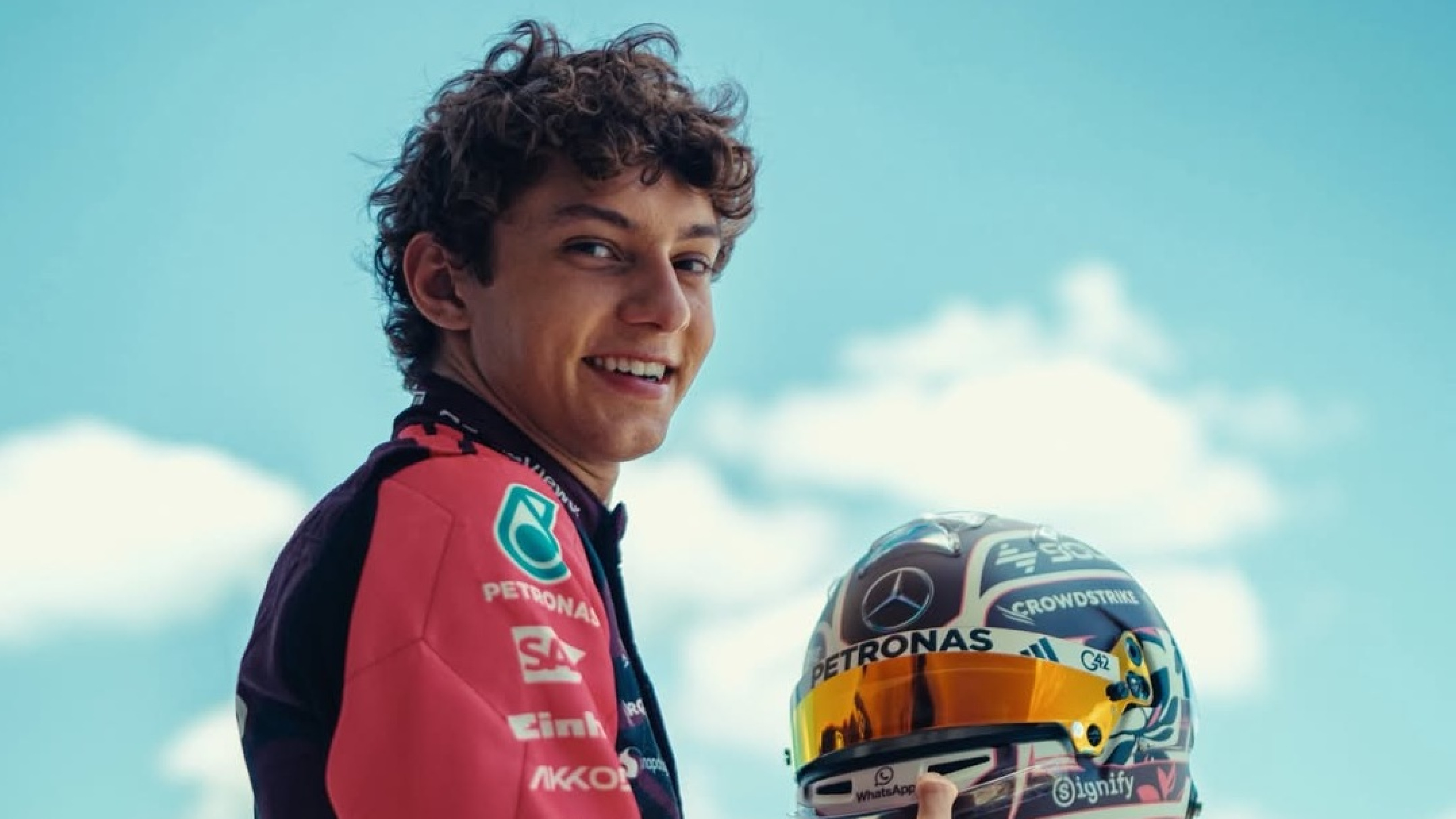 Kimi Antonelli sale ileso tras sufrir un accidente de coche en San Marino