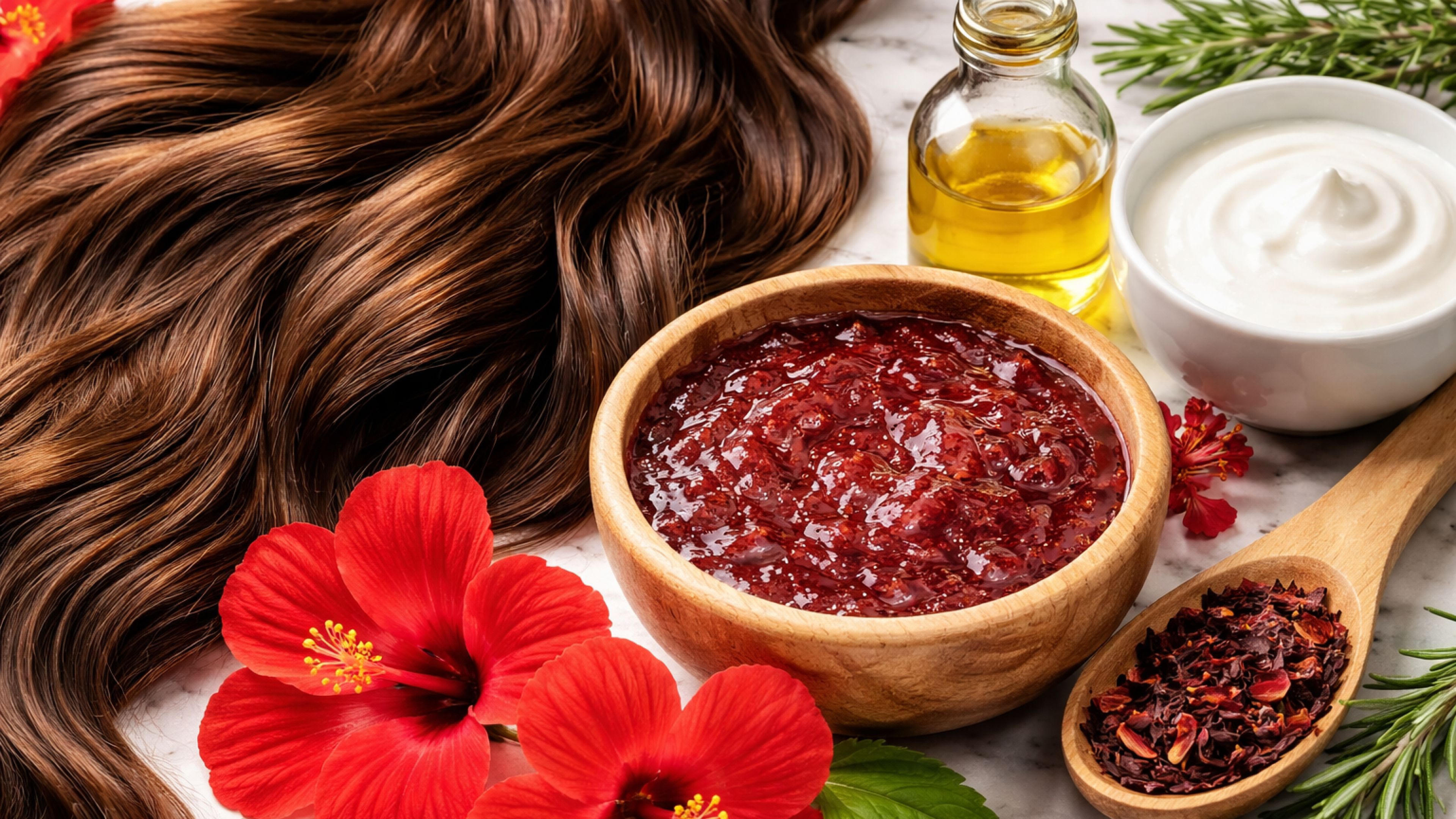 La flor de hibisco se posiciona como un tratamiento natural para fortalecer el cabello