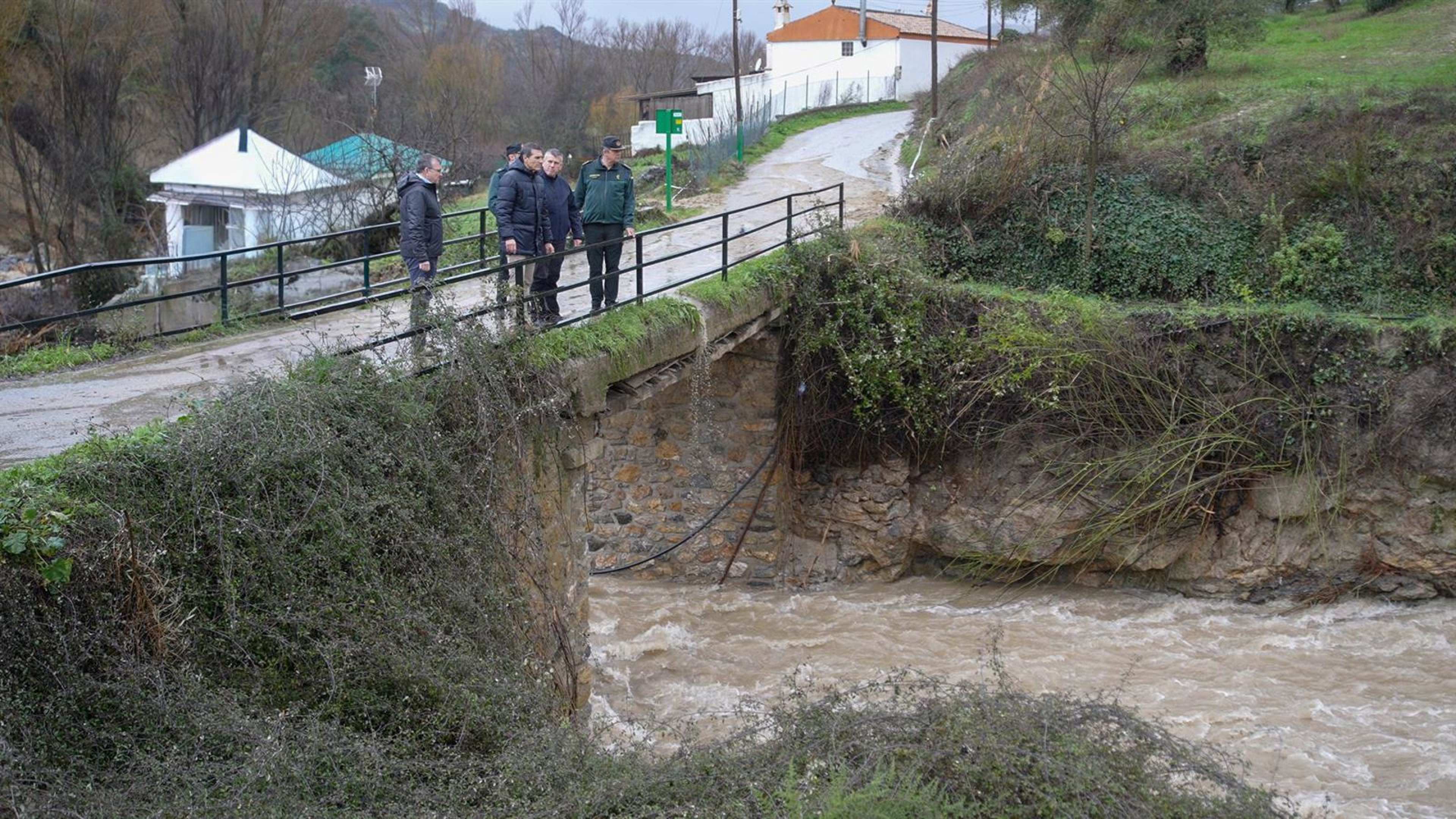 Los temporales dejan un panorama desolador en el campo de Granada con pérdidas de hasta el 55% en las cosechas