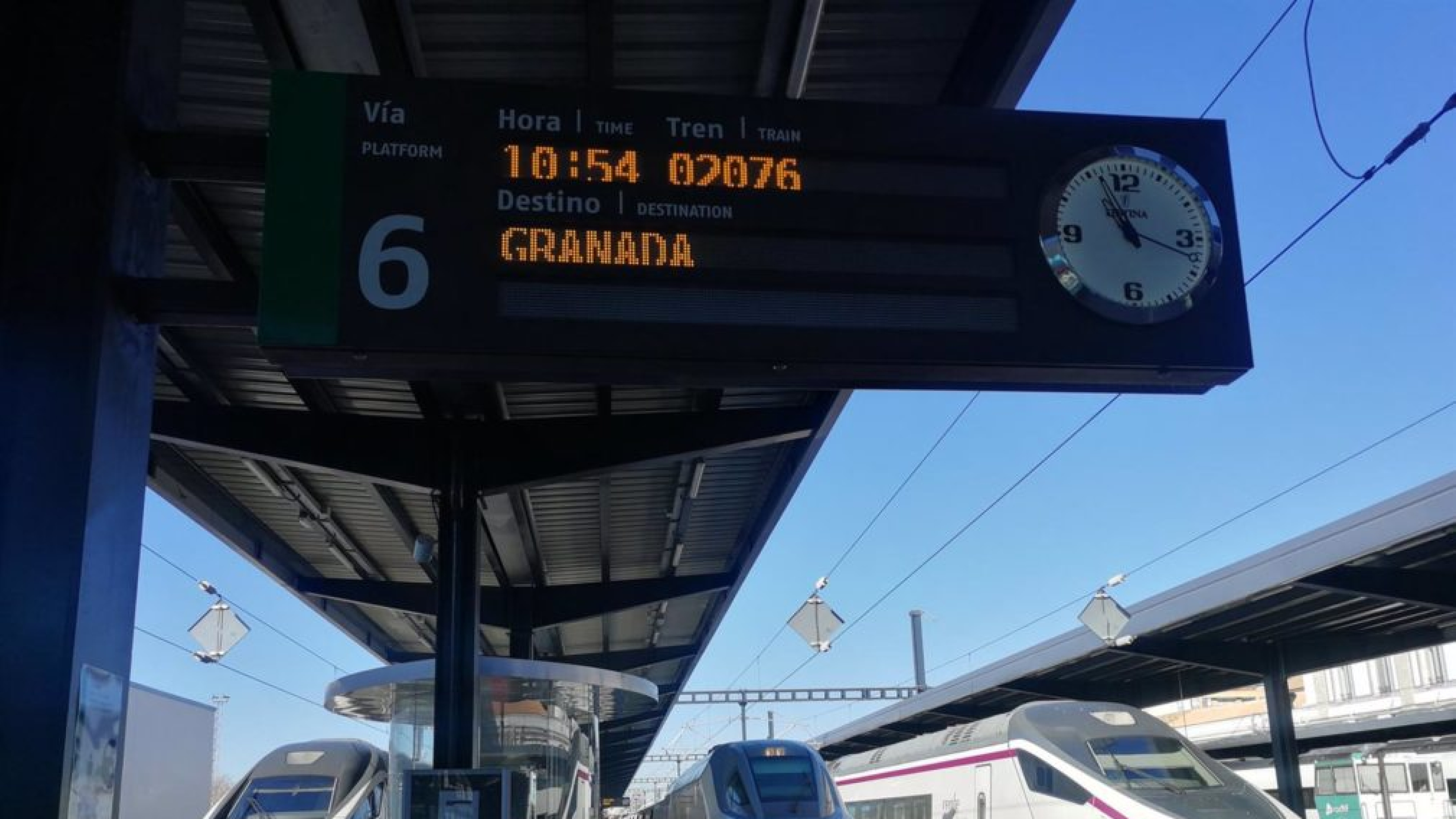 Granada clama contra el plan del Gobierno para los trenes