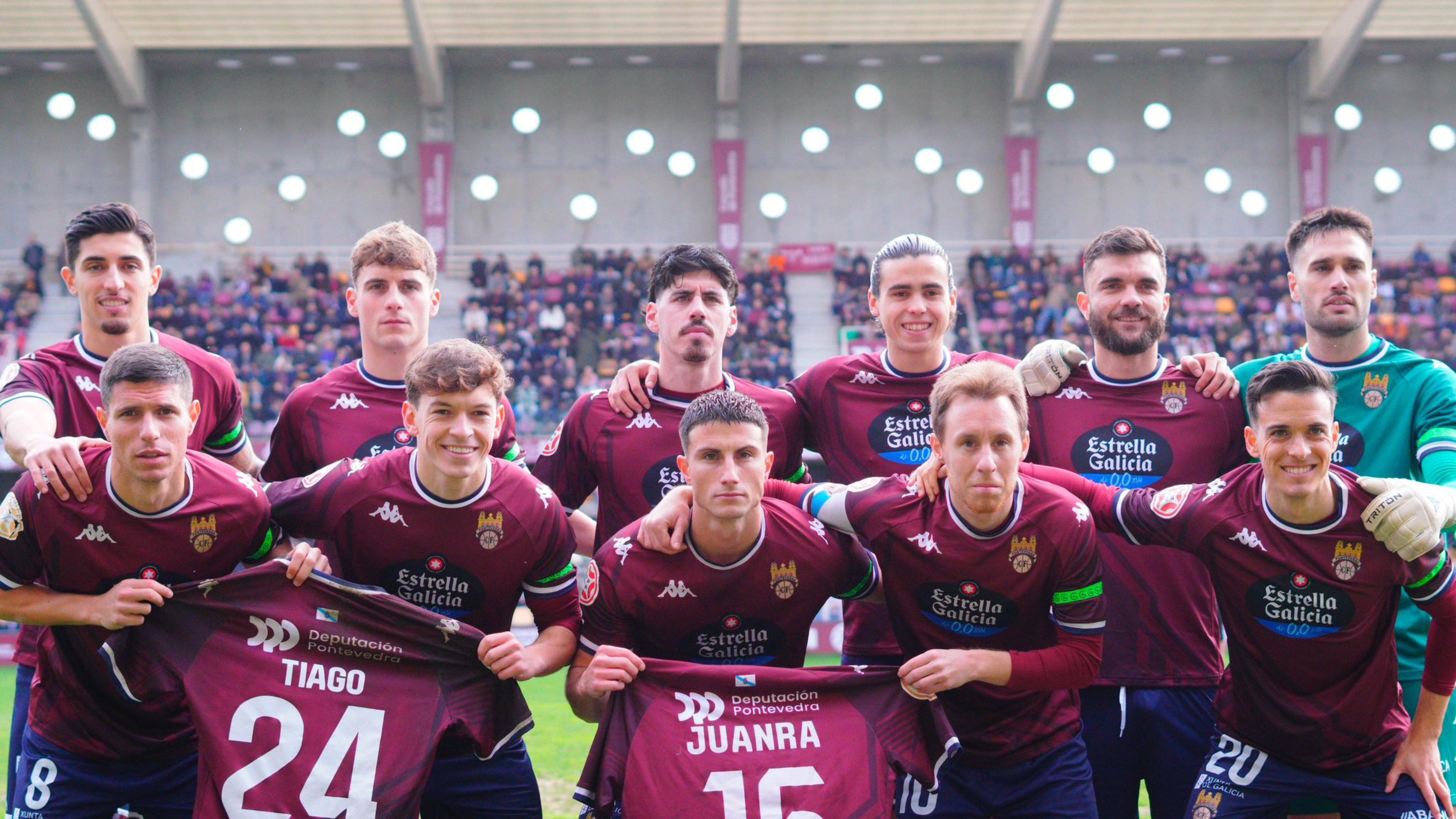 Yelko Pino, capitán del Pontevedra, avisa de la dureza de la segunda vuelta: «Todos los partidos son a vida o muerte»