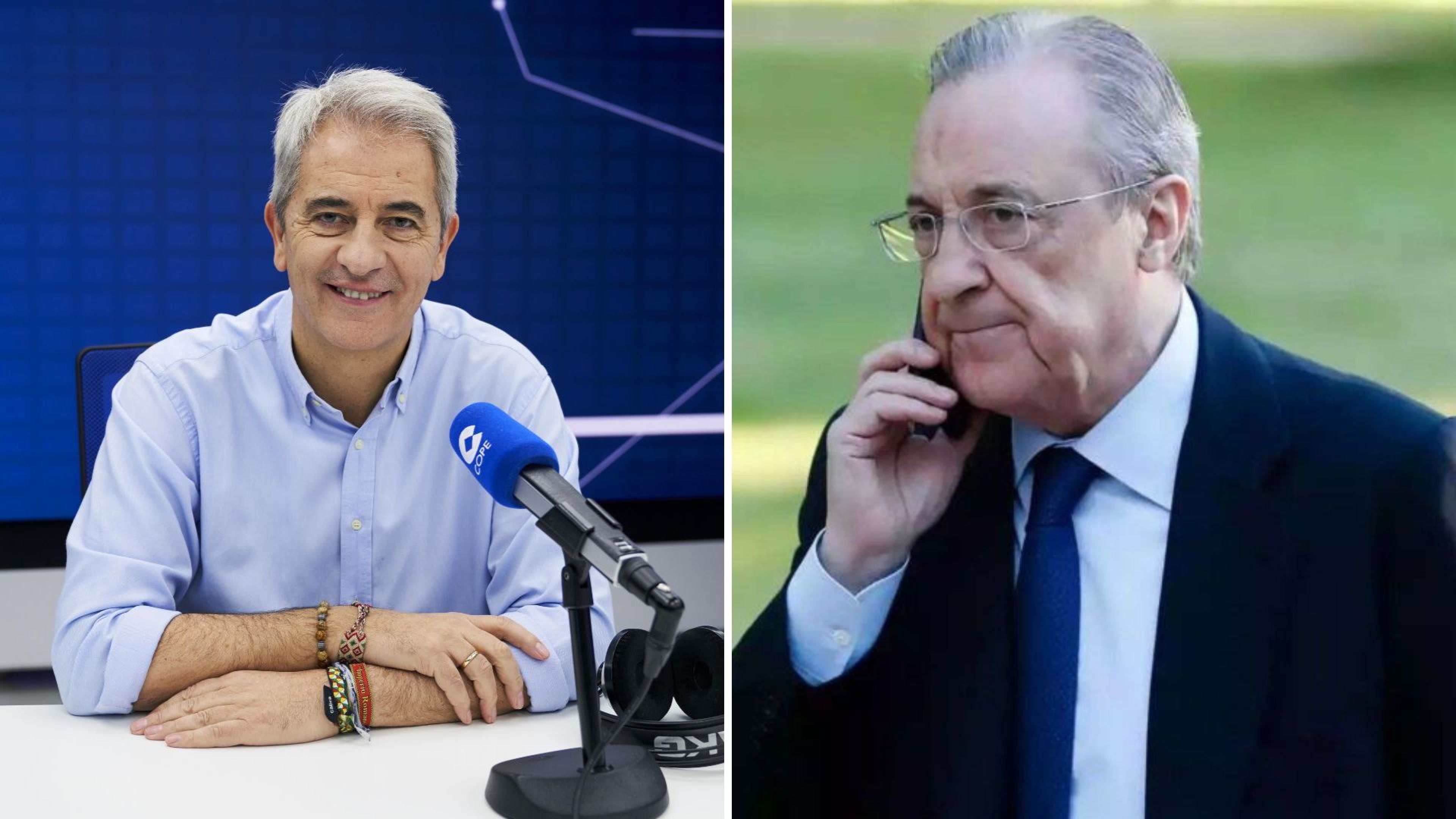Manolo Lama: "Florentino Pérez pierde definitivamente la batalla de la Superliga; Ceferin y Al Khelaifi le ganan el pulso y le hacen doblar la rodilla"