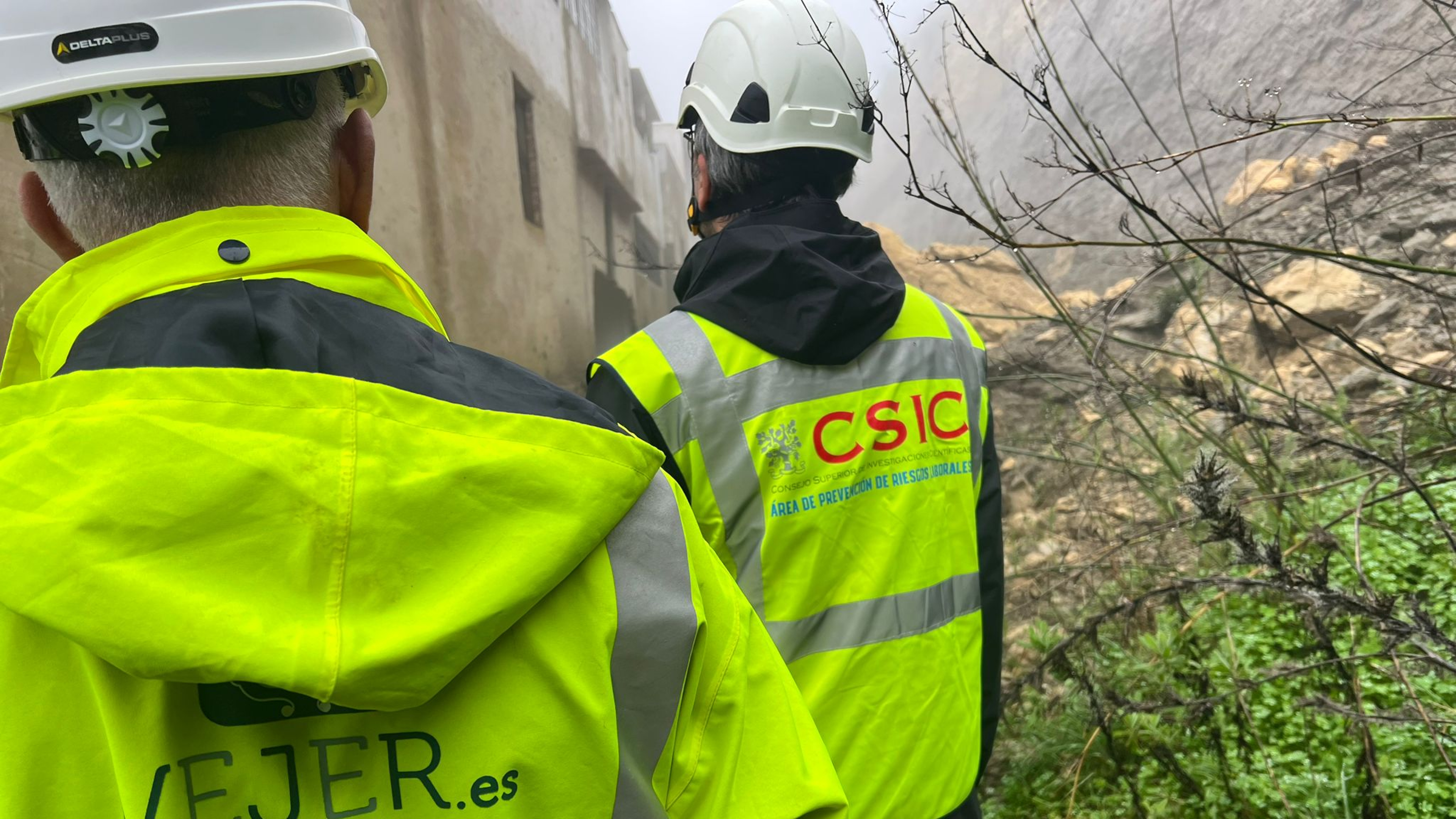 Técnicos del Colegio de Arquitectos y Geólogos del CSIC trabajan en soluciones para paliar los devastadores daños del temporal