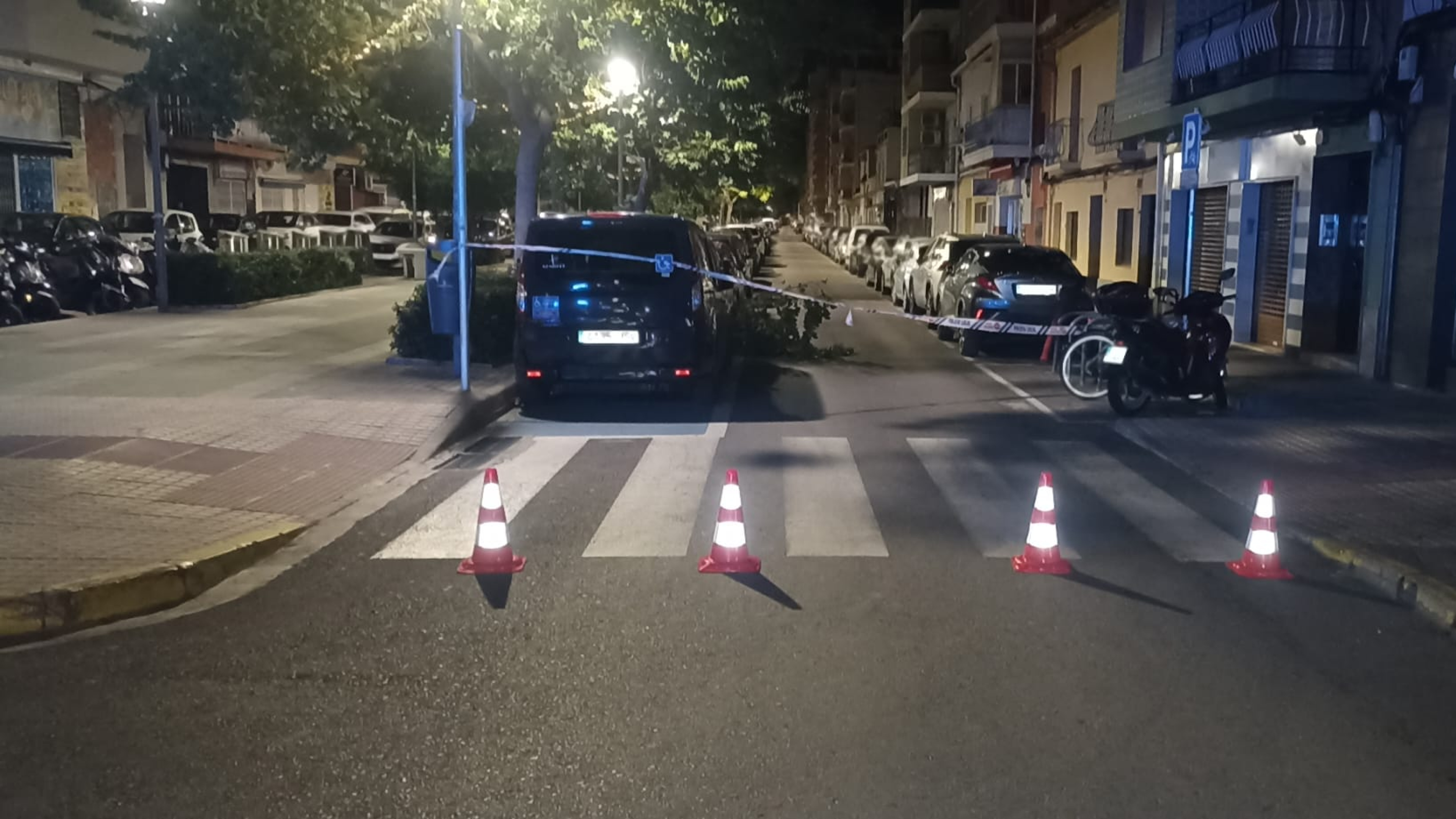 La borrasca Nils desata el caos en Dénia con vientos huracanados