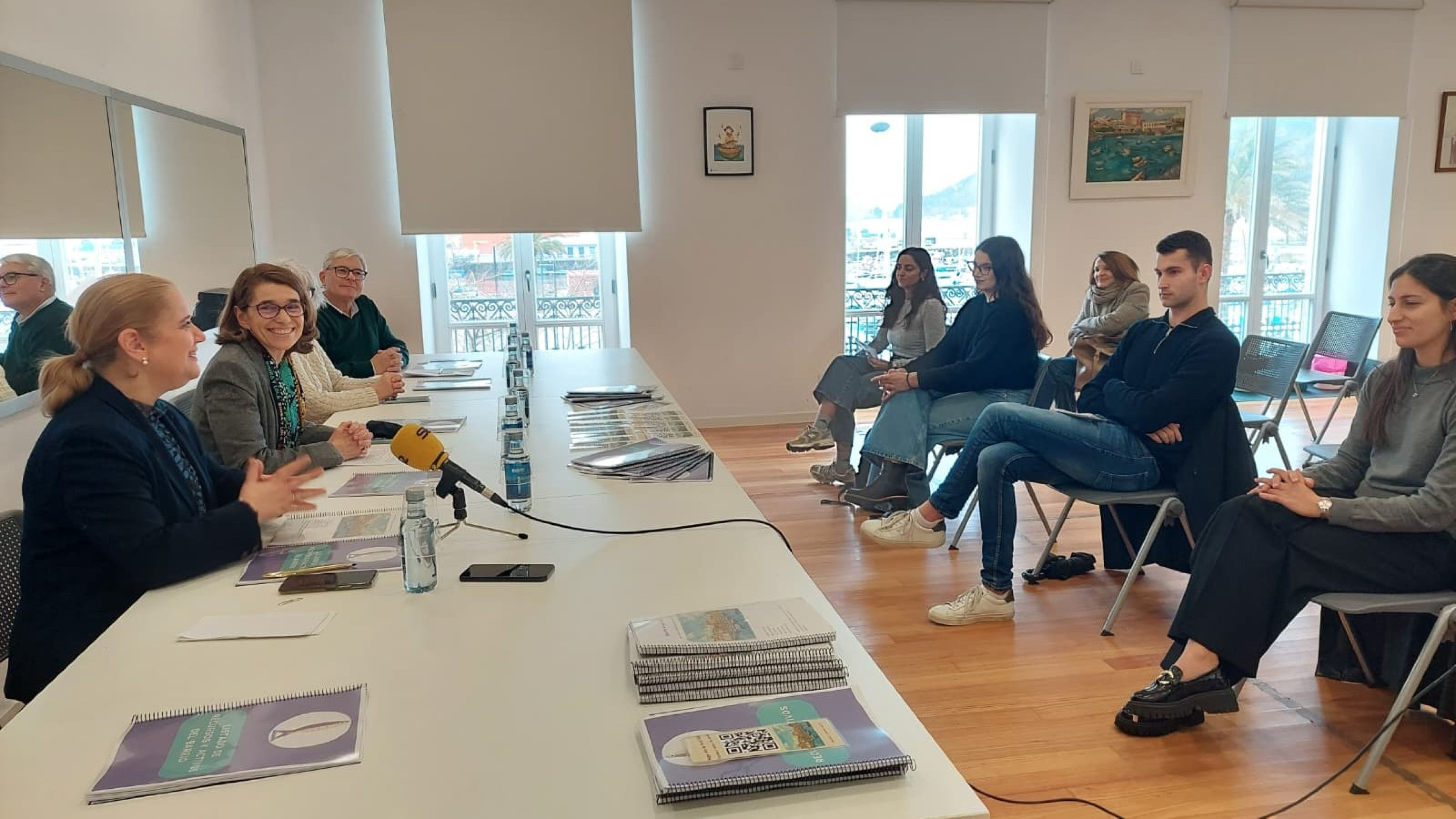 Ferrol impulsa la coordinación sociosanitaria con el "Mapa vivo de Ferrol Vello" tras la rotación de enfermería comunitaria