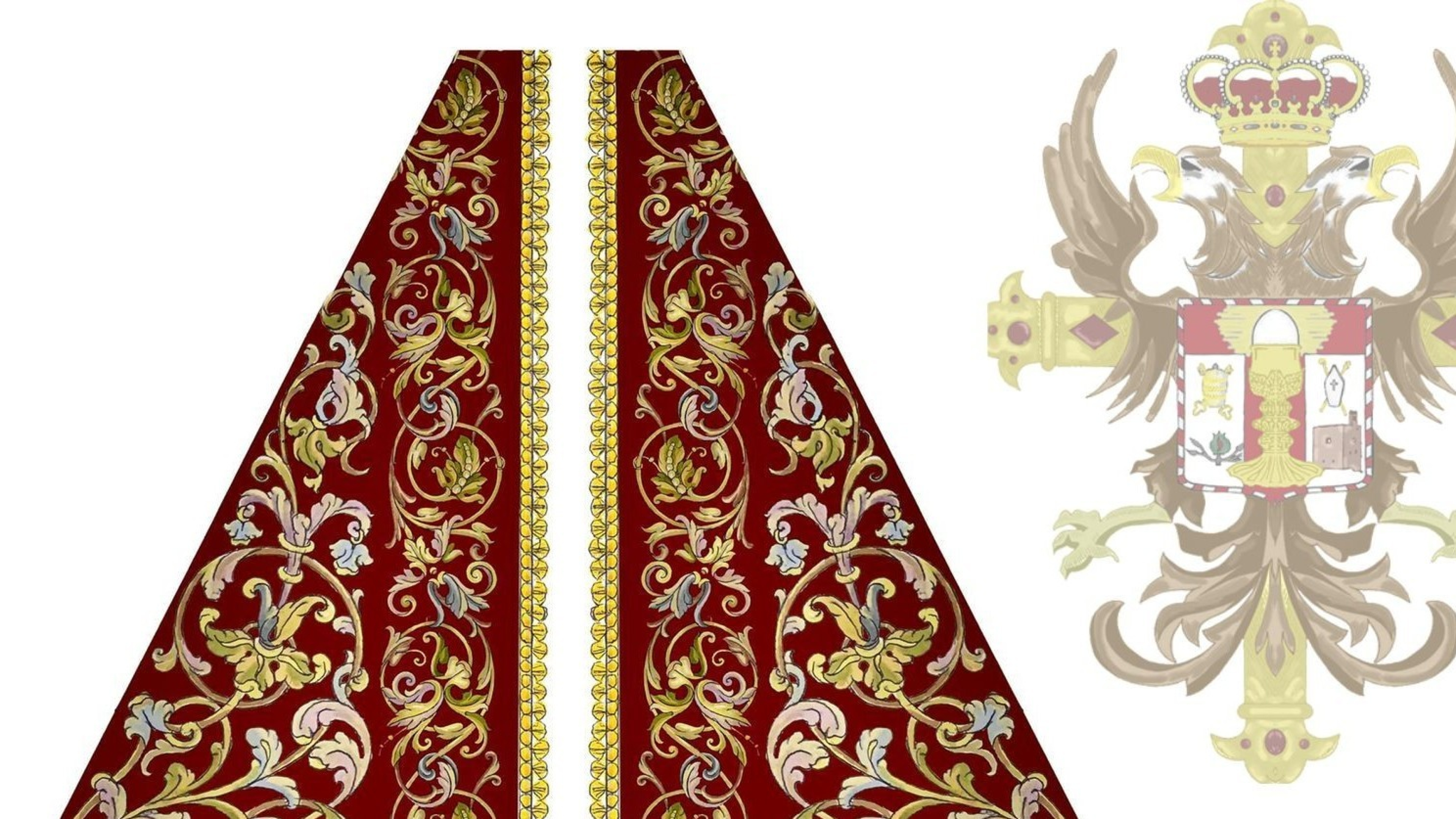 Dos de los mejores artistas de Granada unen sus esfuerzos para realizar un nuevo manto para la Virgen de la Victoria