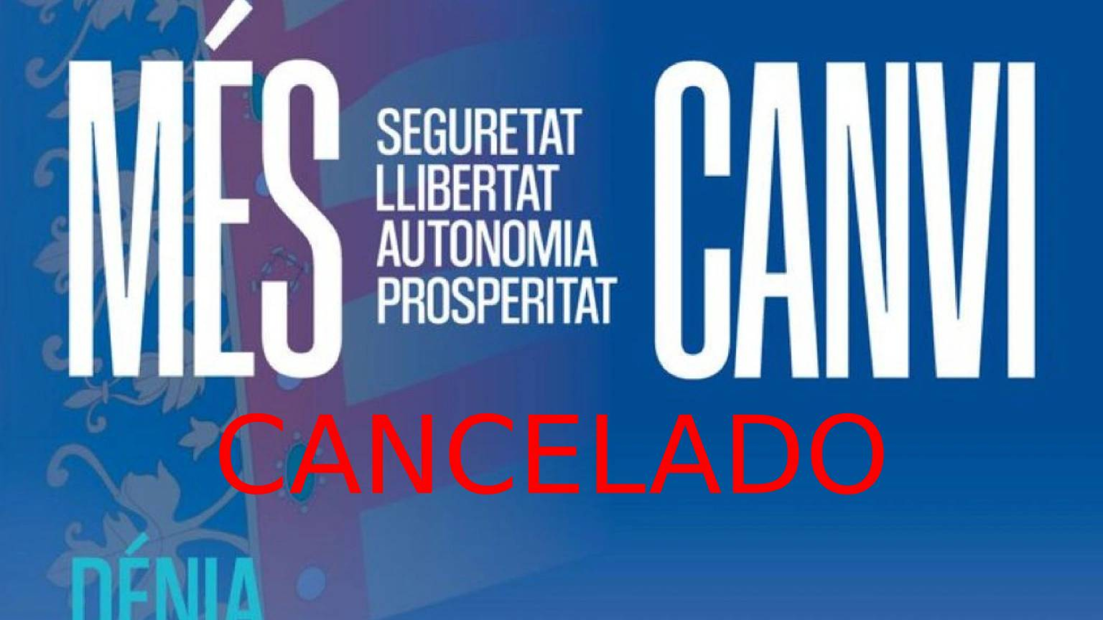 El PP suspende su jornada interparlamentaria en Dénia por el temporal de viento